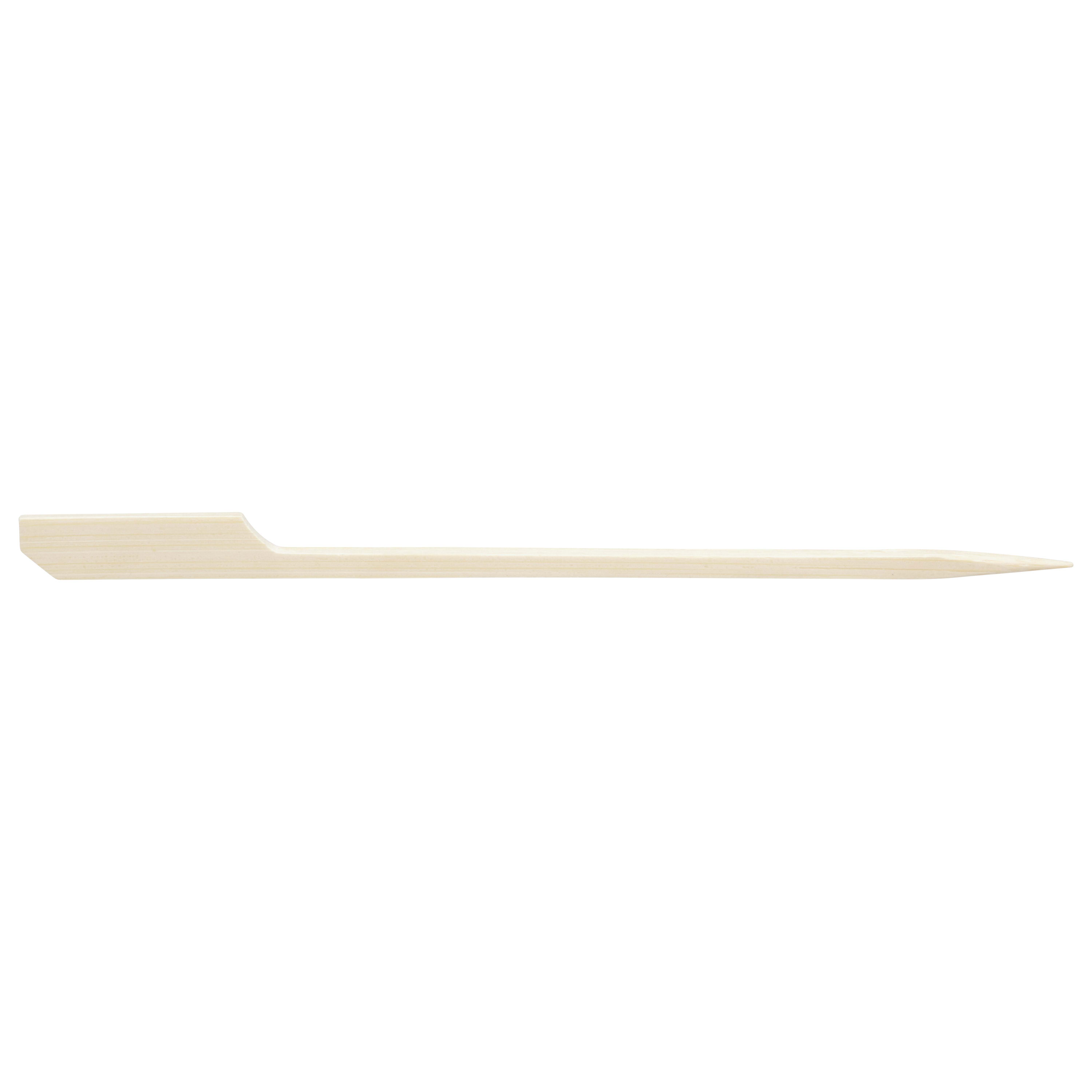 Verterra VT-PK-06 6" Bamboo Paddle Pick   (50 bags / 100 per bag)