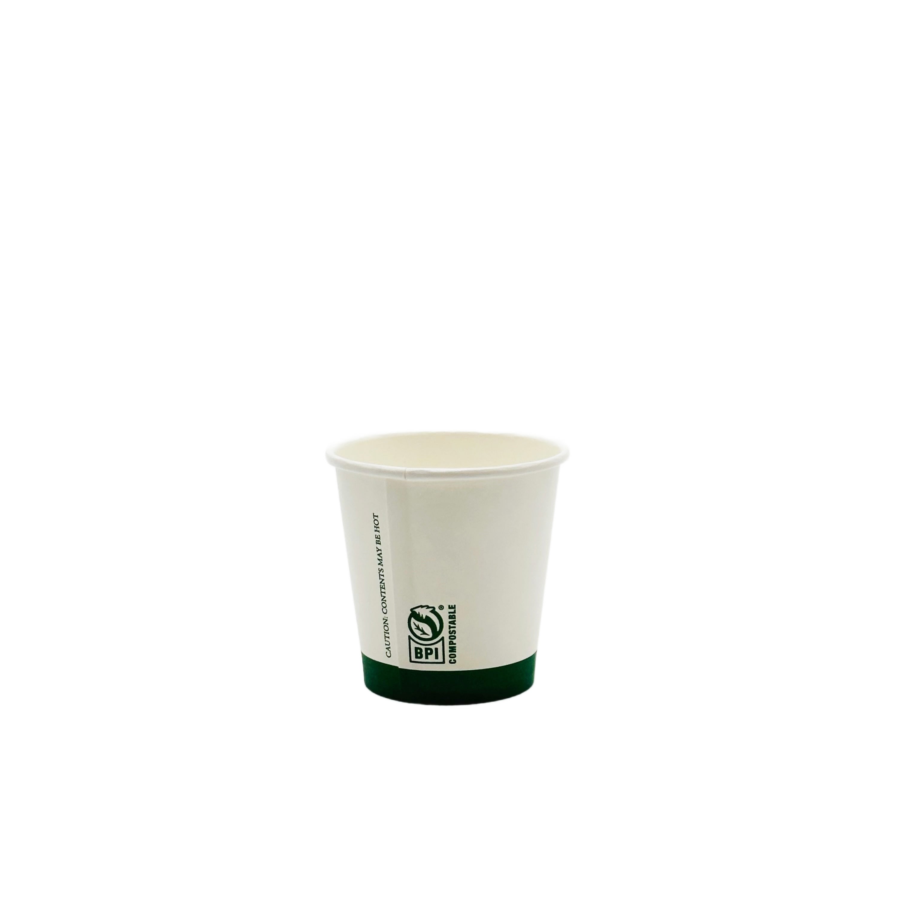 Verterra VT-HTCUP-04W 4 Oz White Paper Cup (1000 Count) (50 Count Inners)