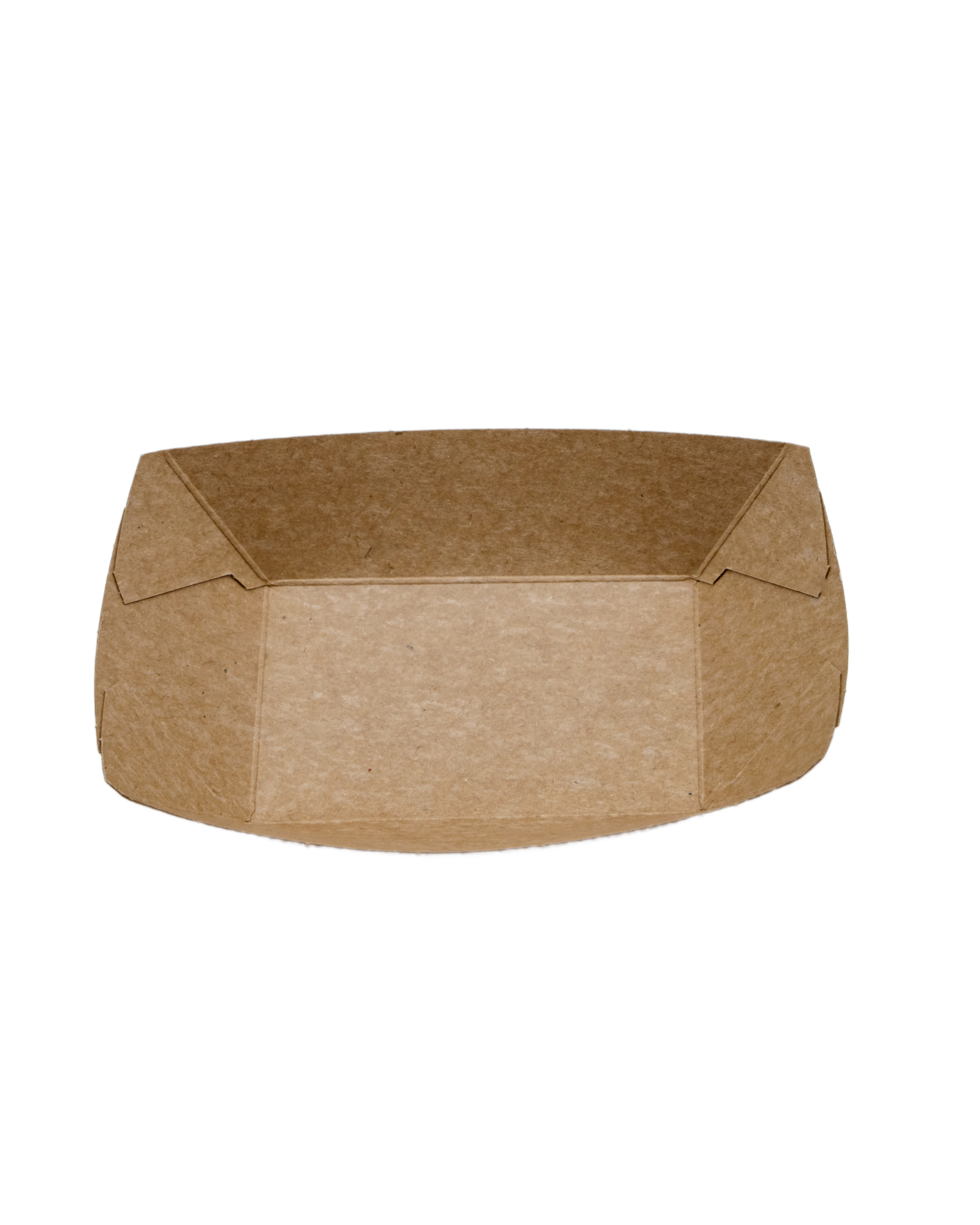 Verterra VT-KFT-003 Kraft Paper Boat 3 Lbs (500 Per Case, 250 Piece Inner)