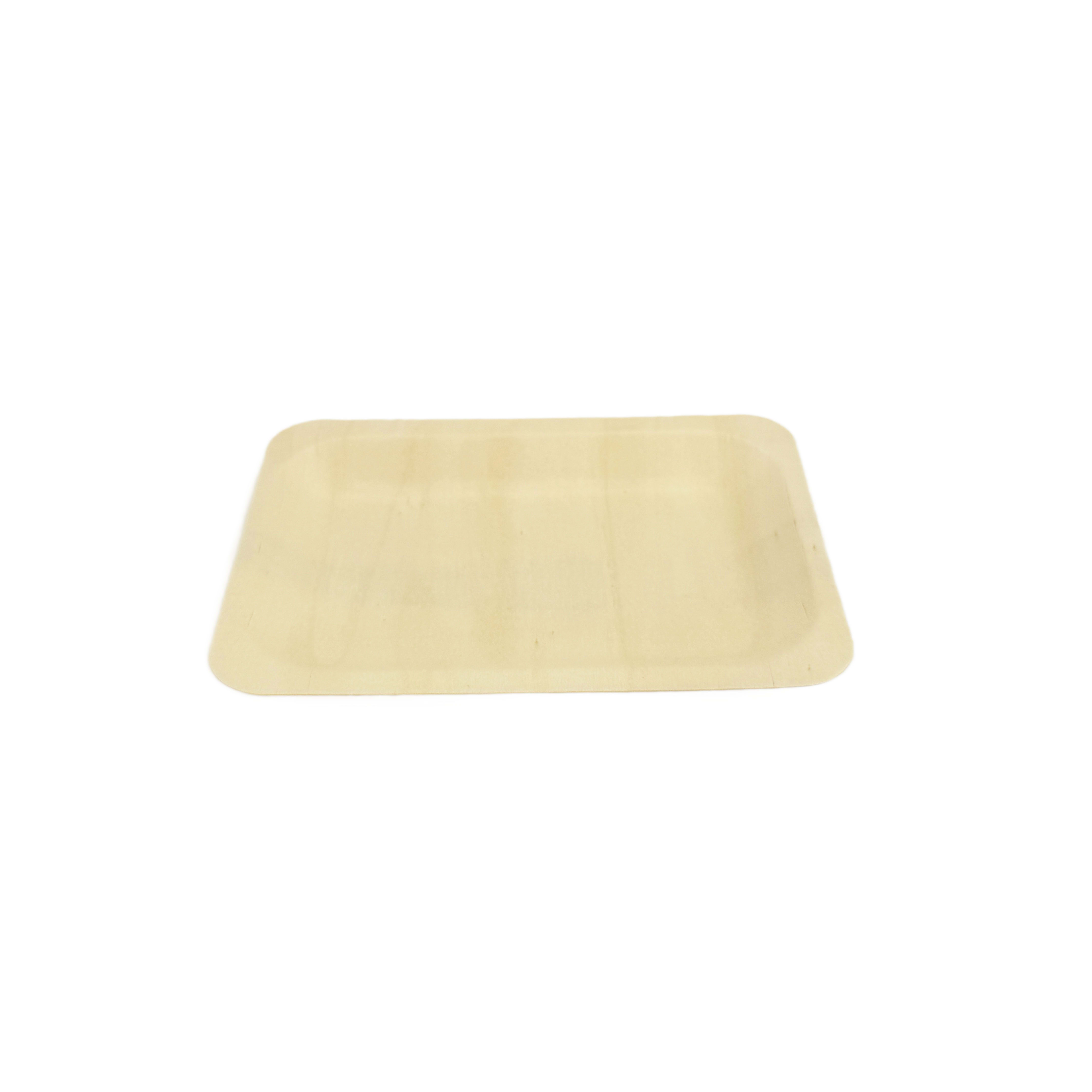 Verterra VT-TW-7.87X5.7 7.87X5.7 Wooden Plate - 300 Pcs
