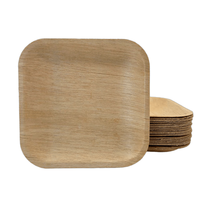 Verterra VT-SQR-6X6 Signature 6" x 6" Square Wooden Plate