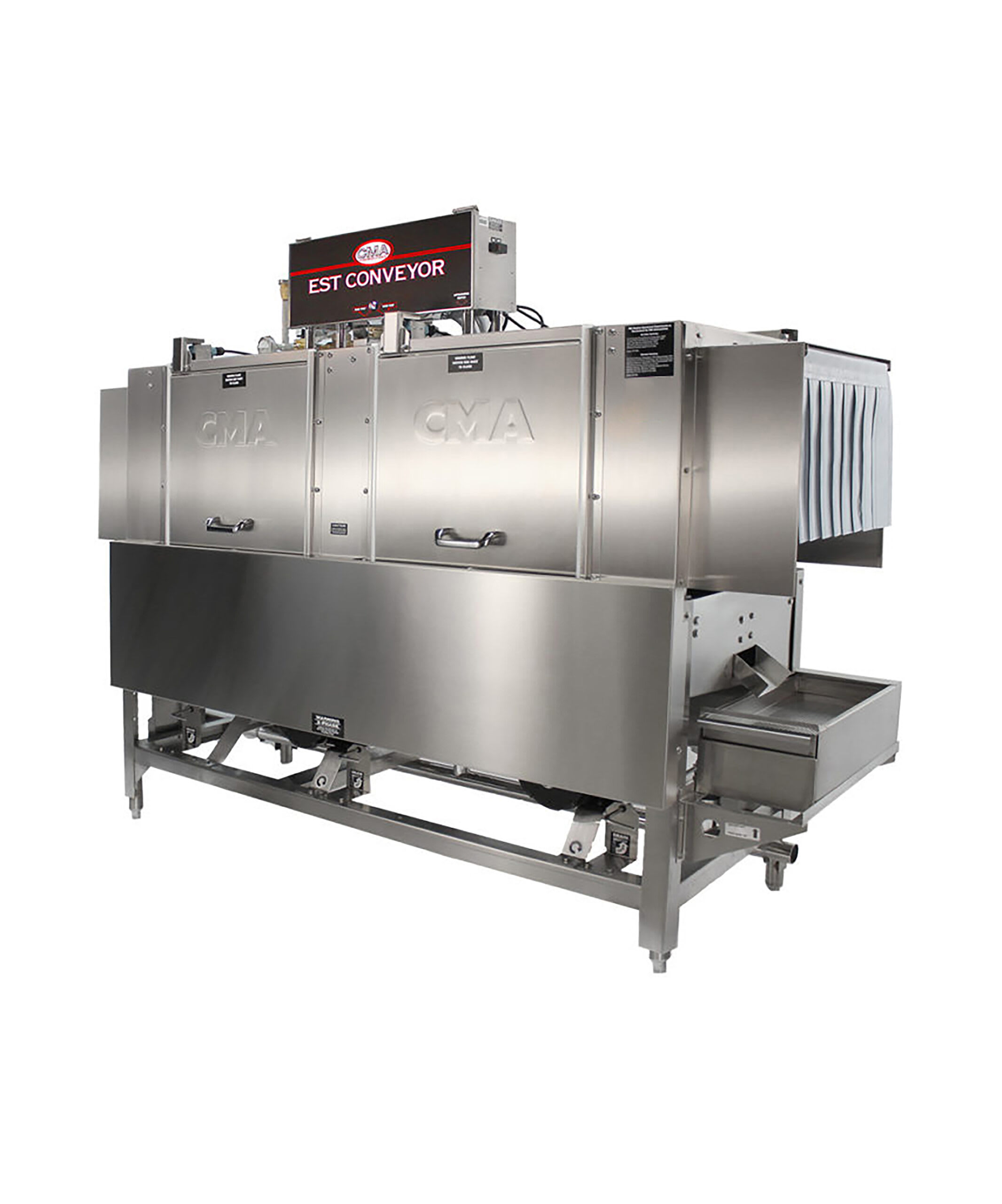 CMA Dishmachines EST-66 Energy Mizer Conveyor Type Dishwasher, Low or High Temp, 66"