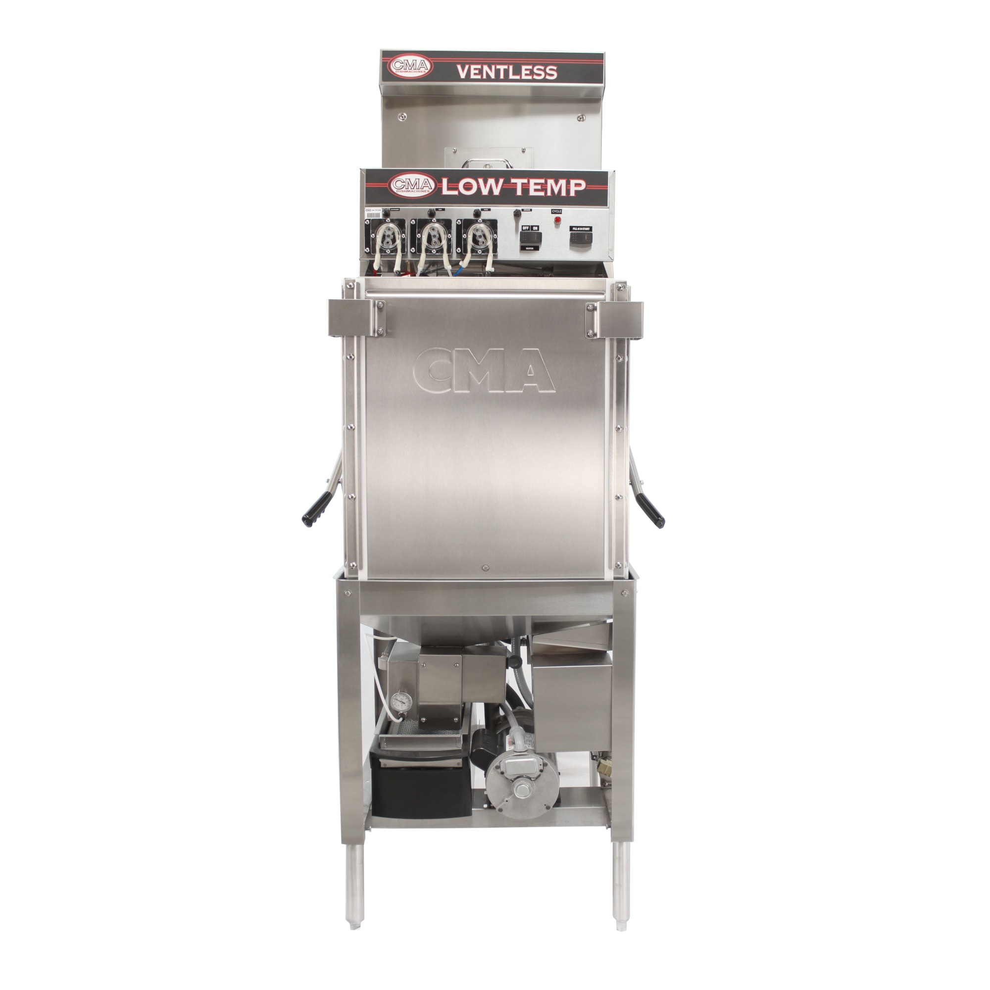 CMA Dishmachines EST-VL Energy Mizer® Low Temp 3-Door Type Dishwasher, 25-3/4", Ventless, 40 Racks/Hr, 115V