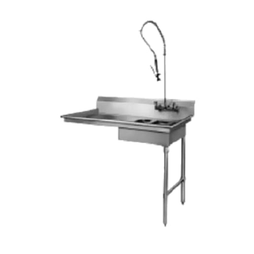 CMA SR-U 48" x 29" Soiled Undercounter Dishtable, Left-to-Right