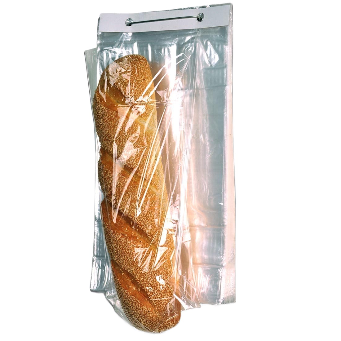 LK Packaging P8F1216+4BGW 12" x 16" + 4"BG + 1.5"LP 0.8 mil Polypropylene Co-Extruded Bottom Gusset Bag on Wicket Dispenser, 1000/Case