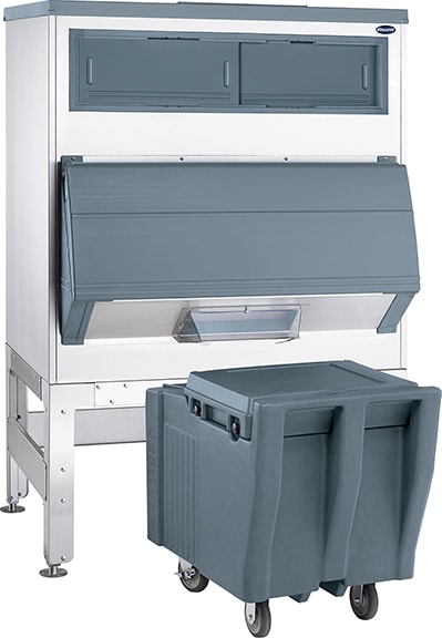 Follett DEV1010SG-48-ICS125 Ice-Device™ 48" Commercial Ice Storage Bin and Shuttle System, 1,000 lbs.