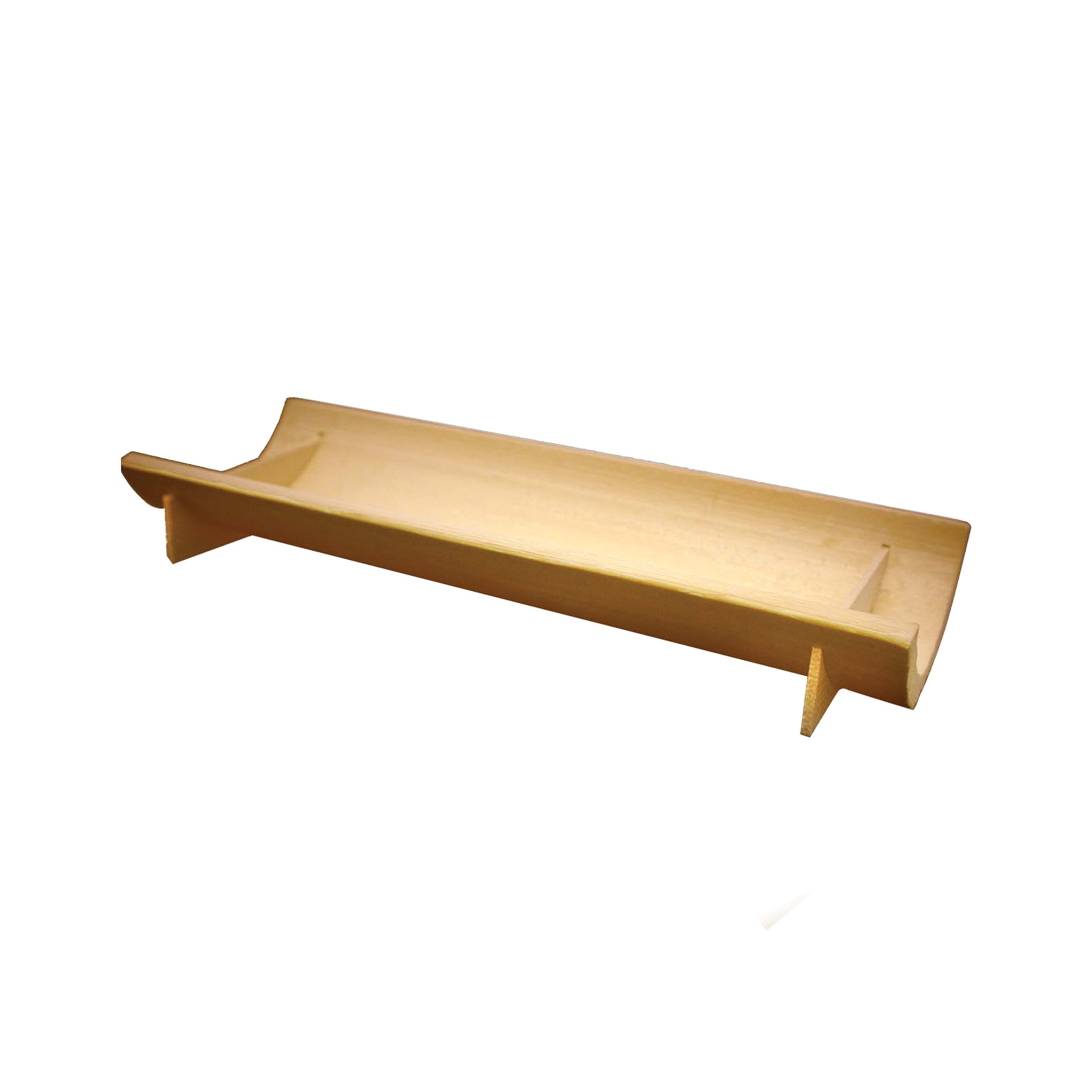 PacknWood 209BBKOSHU KOSHU Half Circular Bamboo Dish