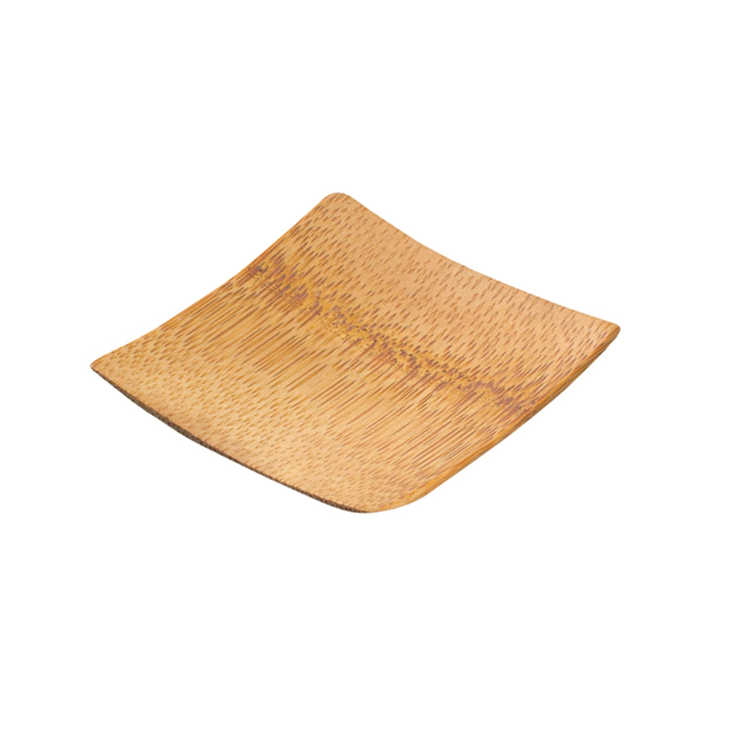 PacknWood 209BBKRABI KRABI Bamboo Mini Square Dish