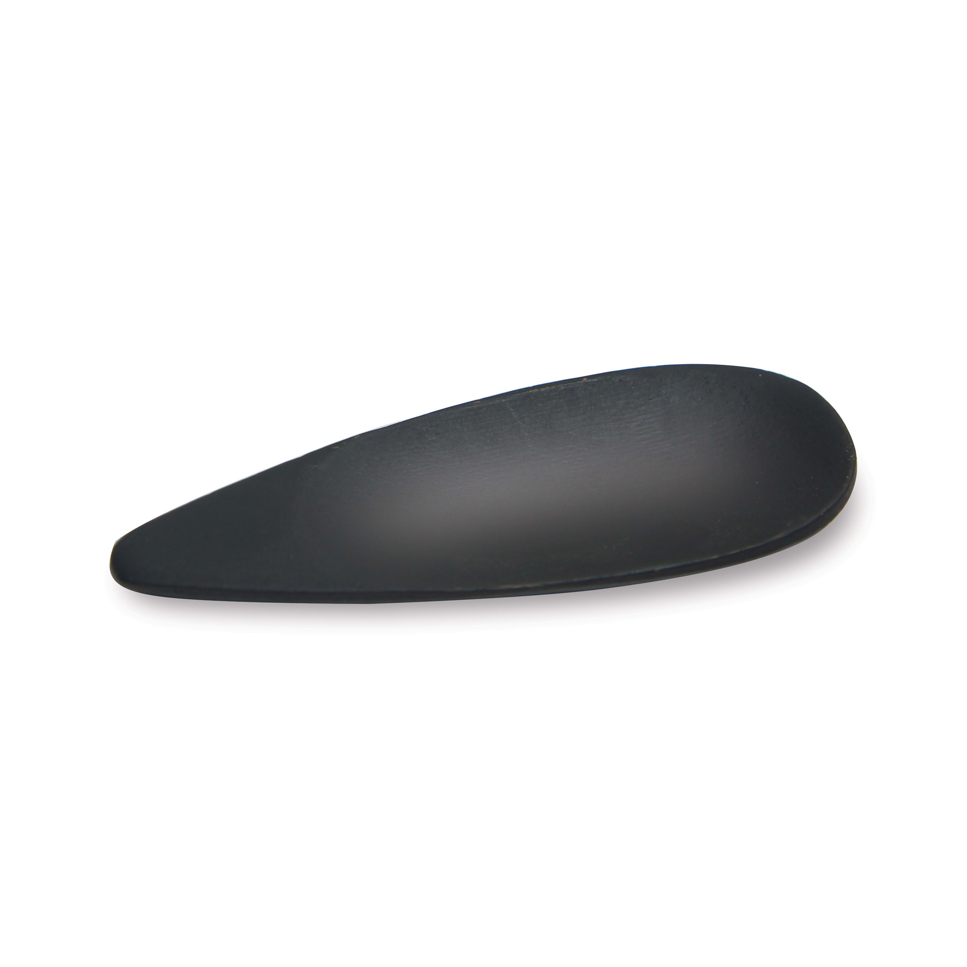 PacknWood 209BBMAHAL MAHAL Black Bamboo Tear Shaped Tasting Spoon