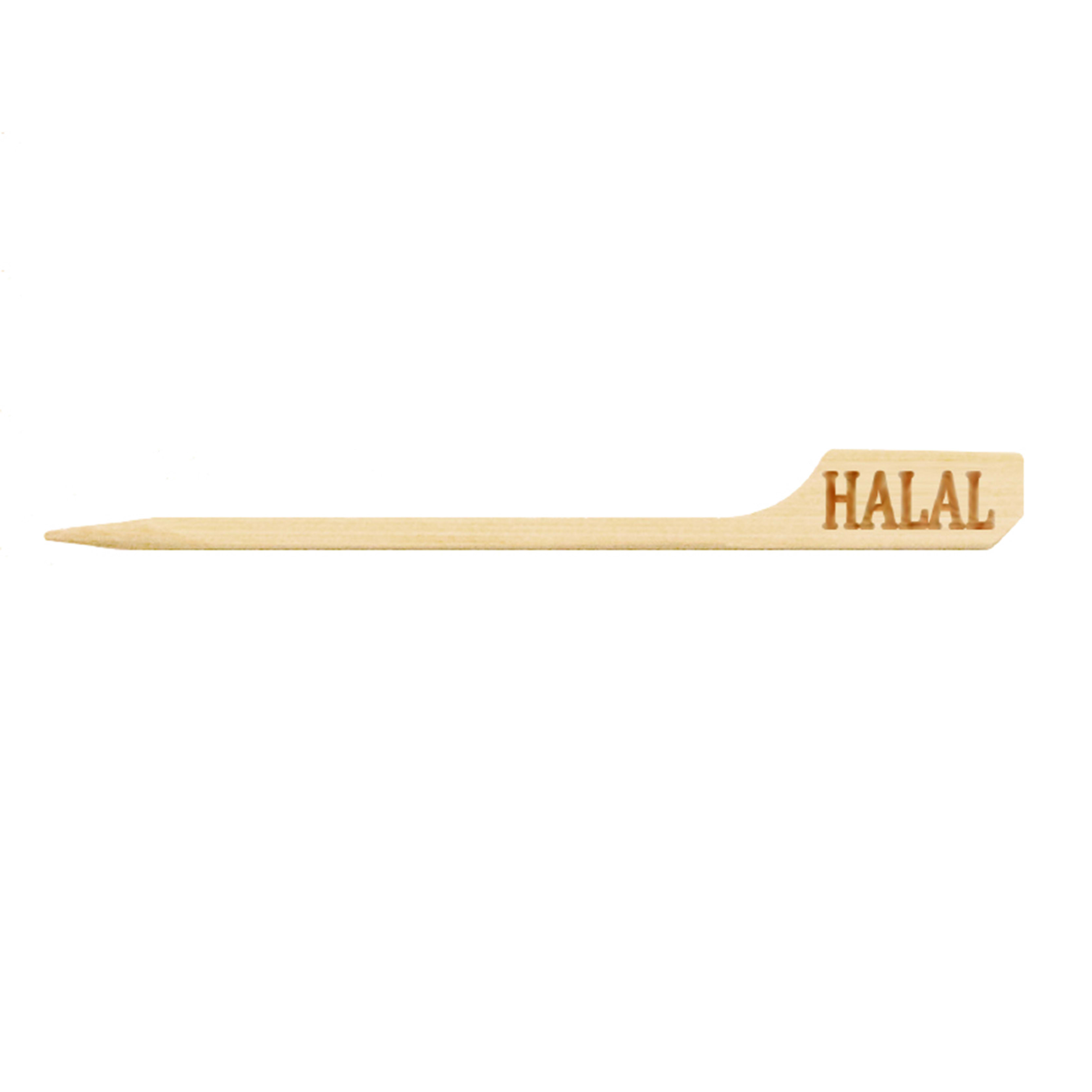 PacknWood 209BBTGHAL Food Information Picks Halal