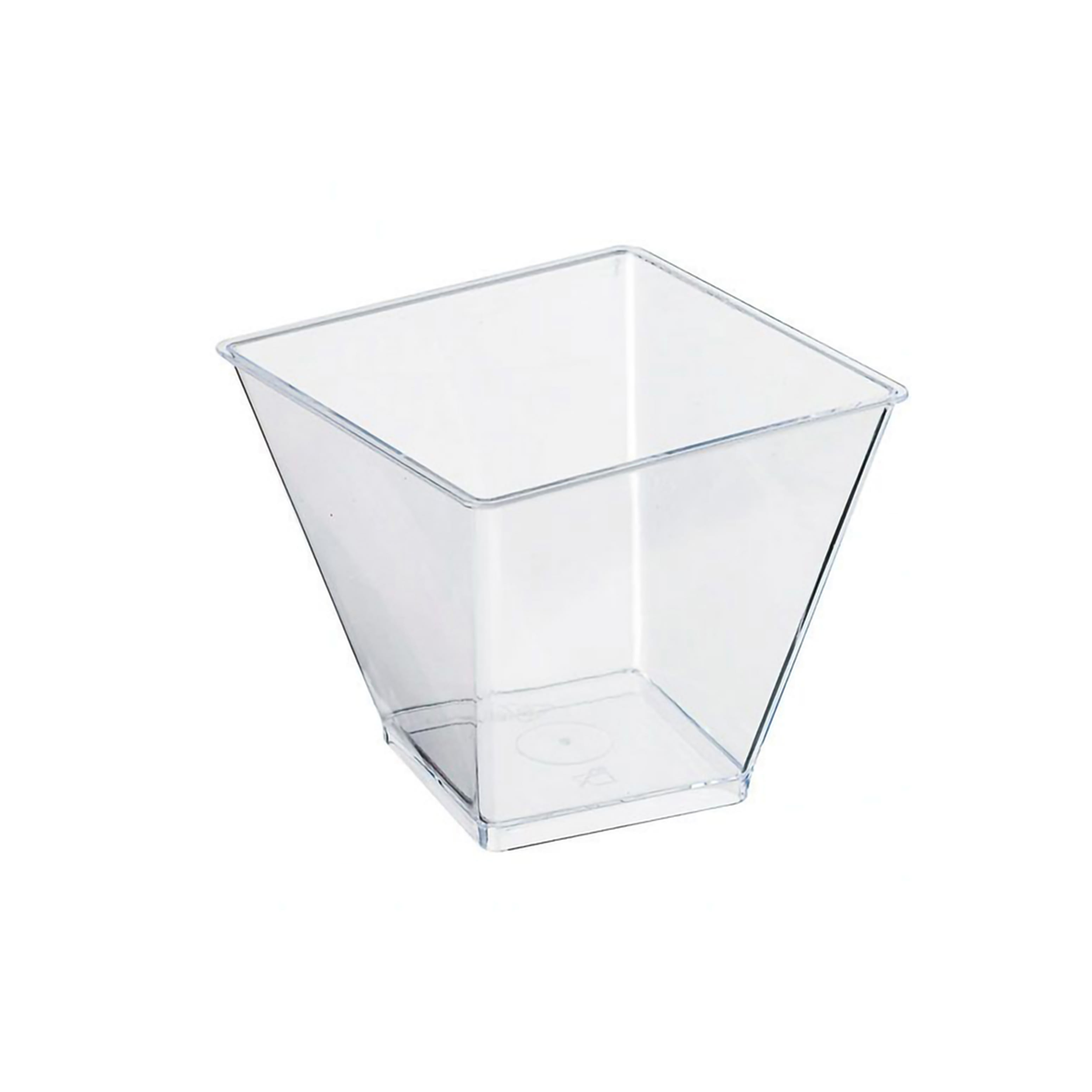 PacknWood 209MBZENO10 ZENO Clear Square Cup