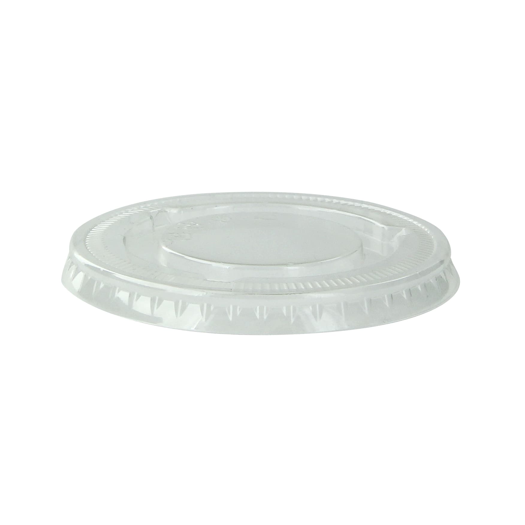 PacknWood 209POPETL3 Clear PET Flat Lid for 210POC81N & 210POB80 & 210POC121N & 210POB121