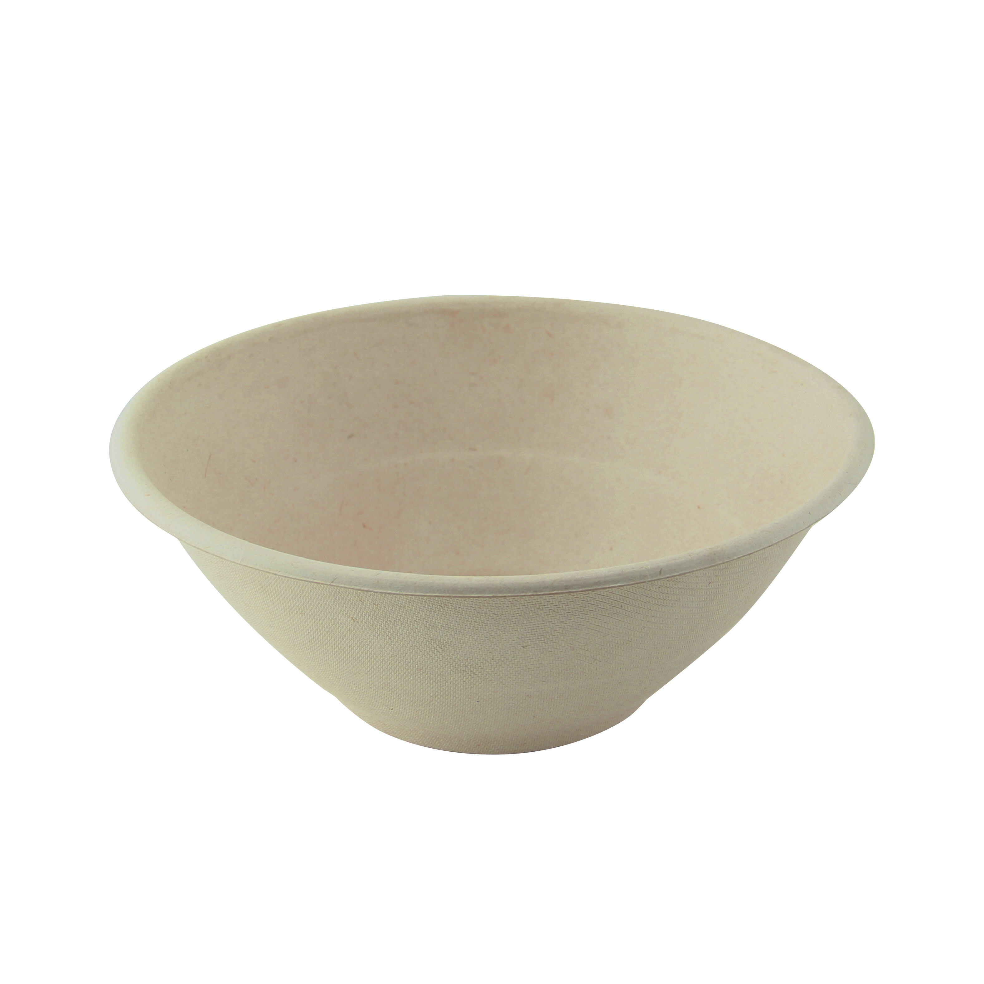 PacknWood 210APUPK40BR Round Brown Sugarcane Bowl