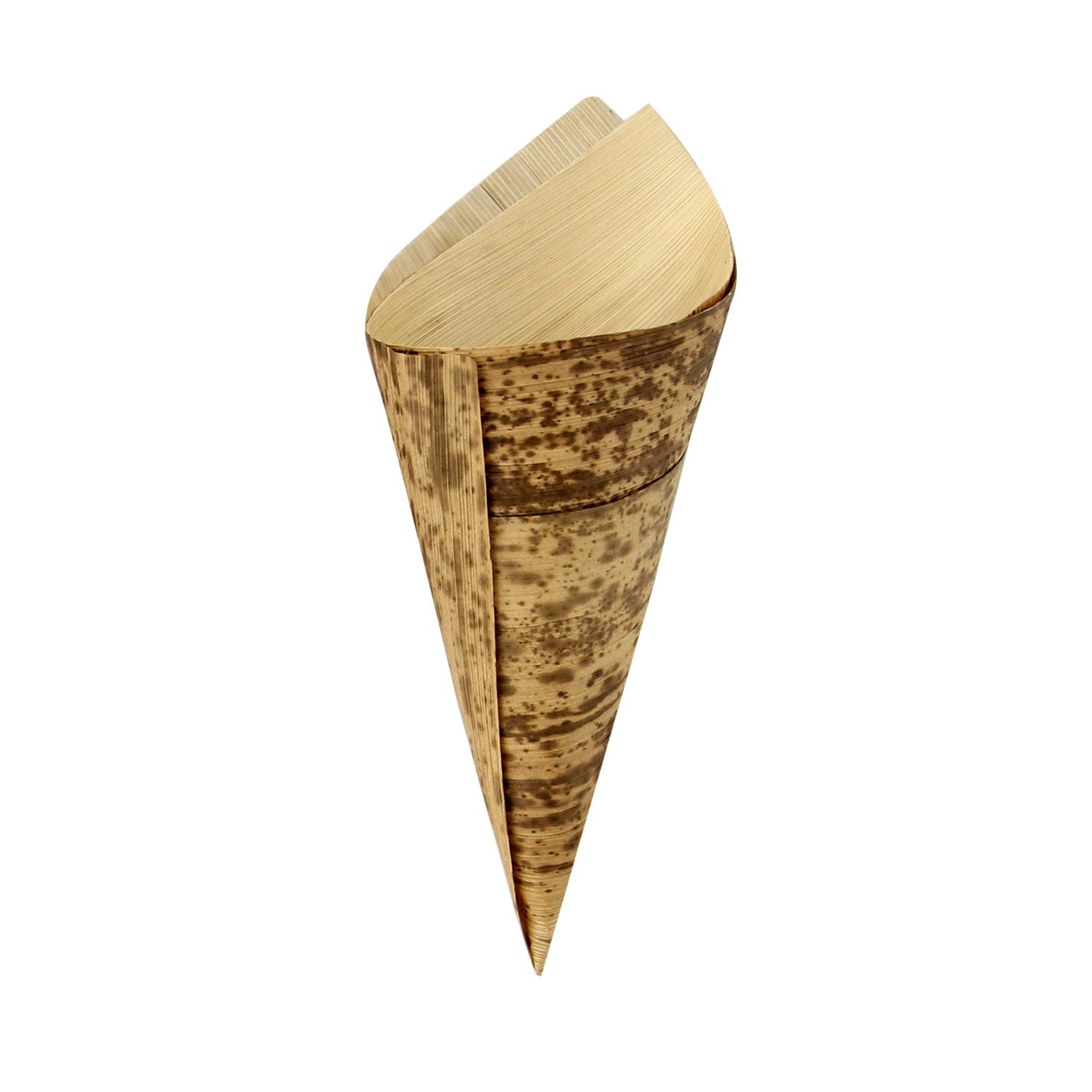 PacknWood 210BBCOB17 Bamboo Leaf Cone 2 Layers