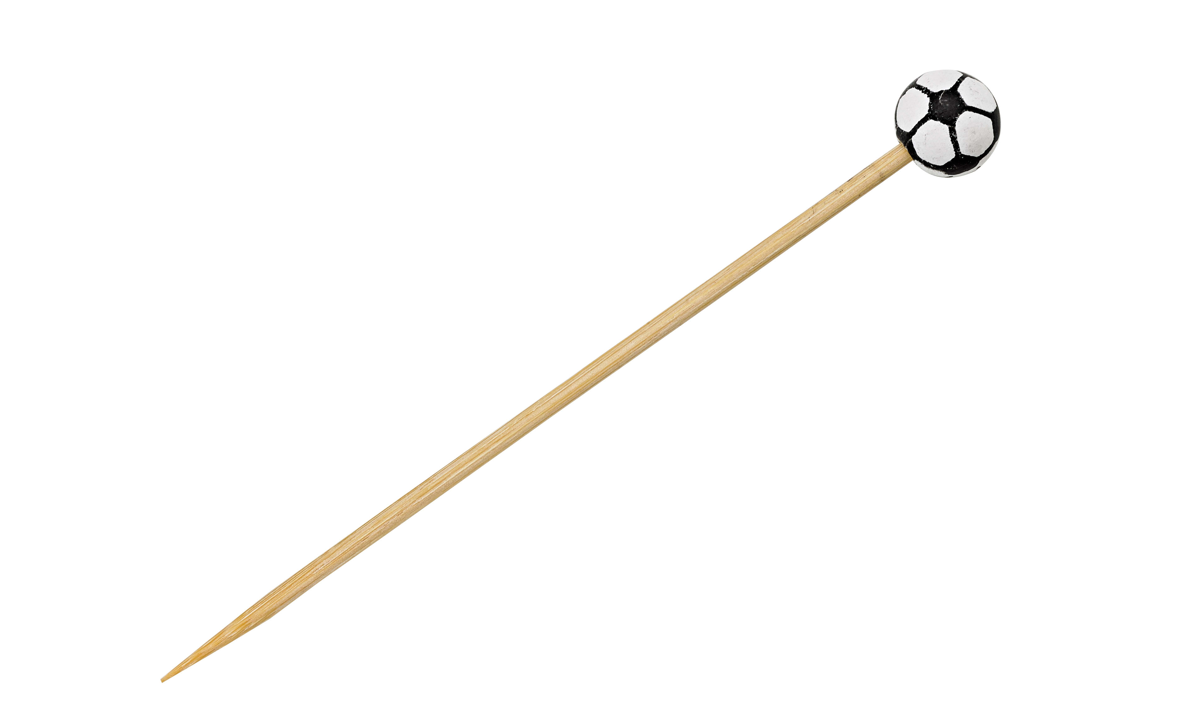 PacknWood 210BBOVAL Bamboo Football Skewers