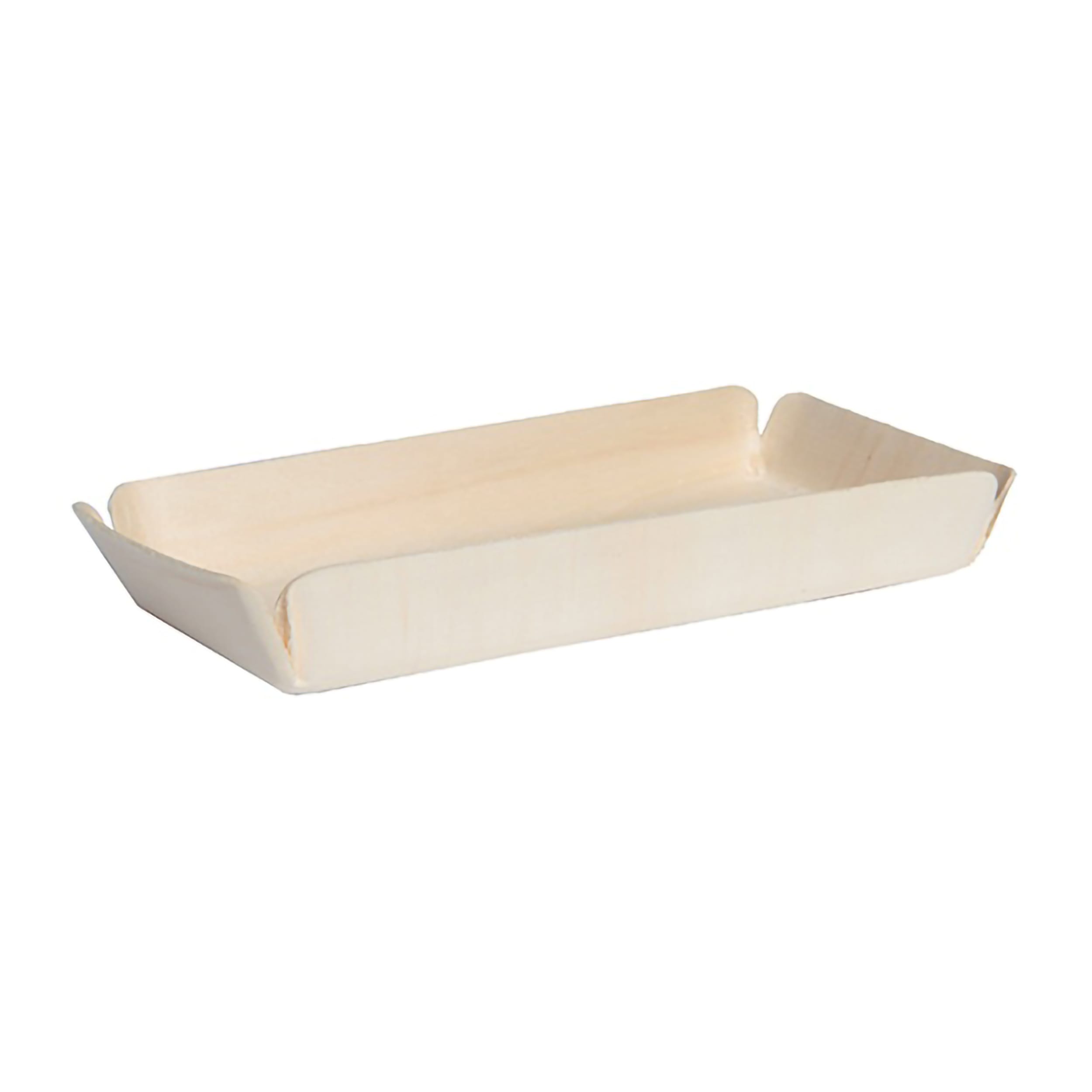 PacknWood 210BBT90 CANADA Paper Lined Wooden Tray