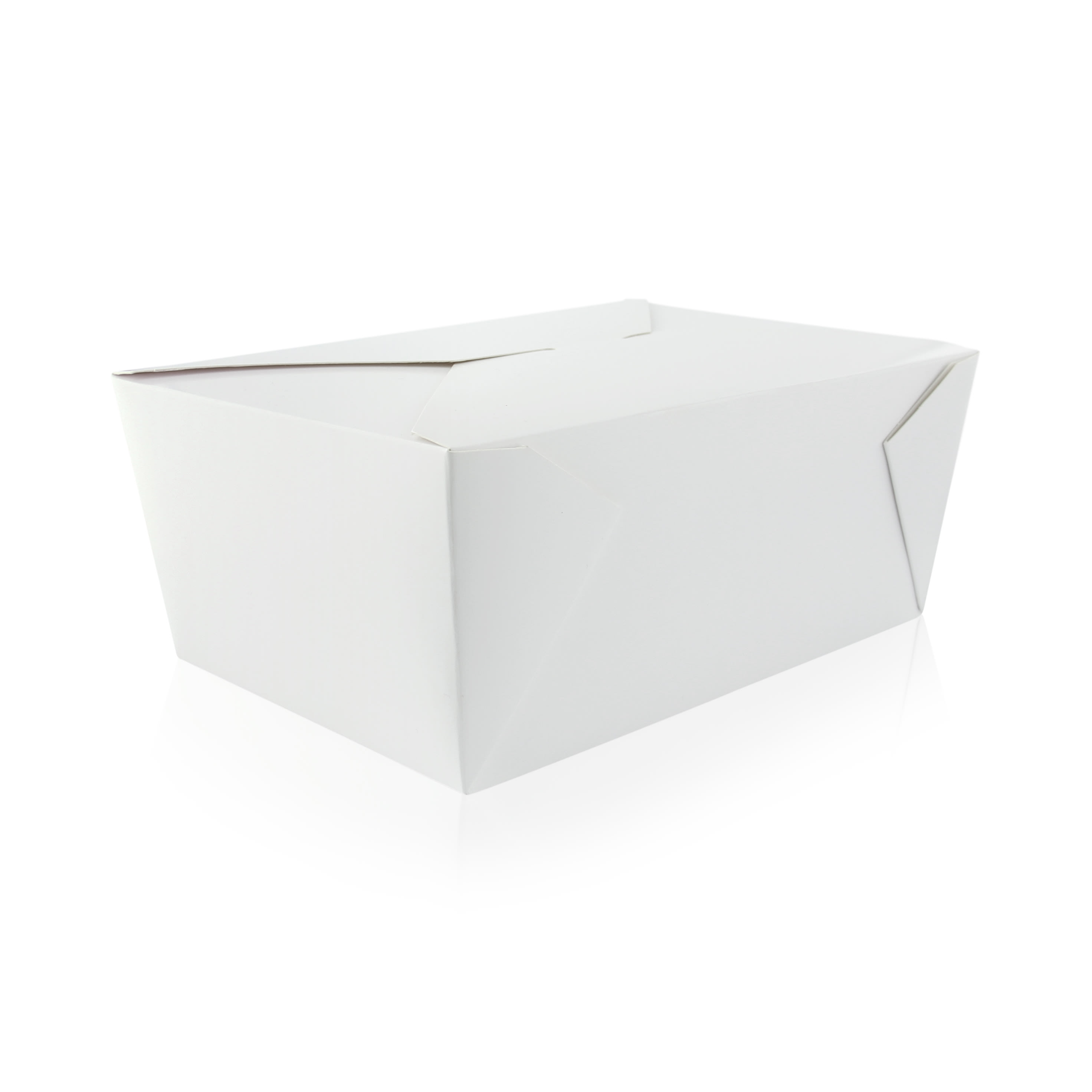 PacknWood 210BIO4 White Meal Box