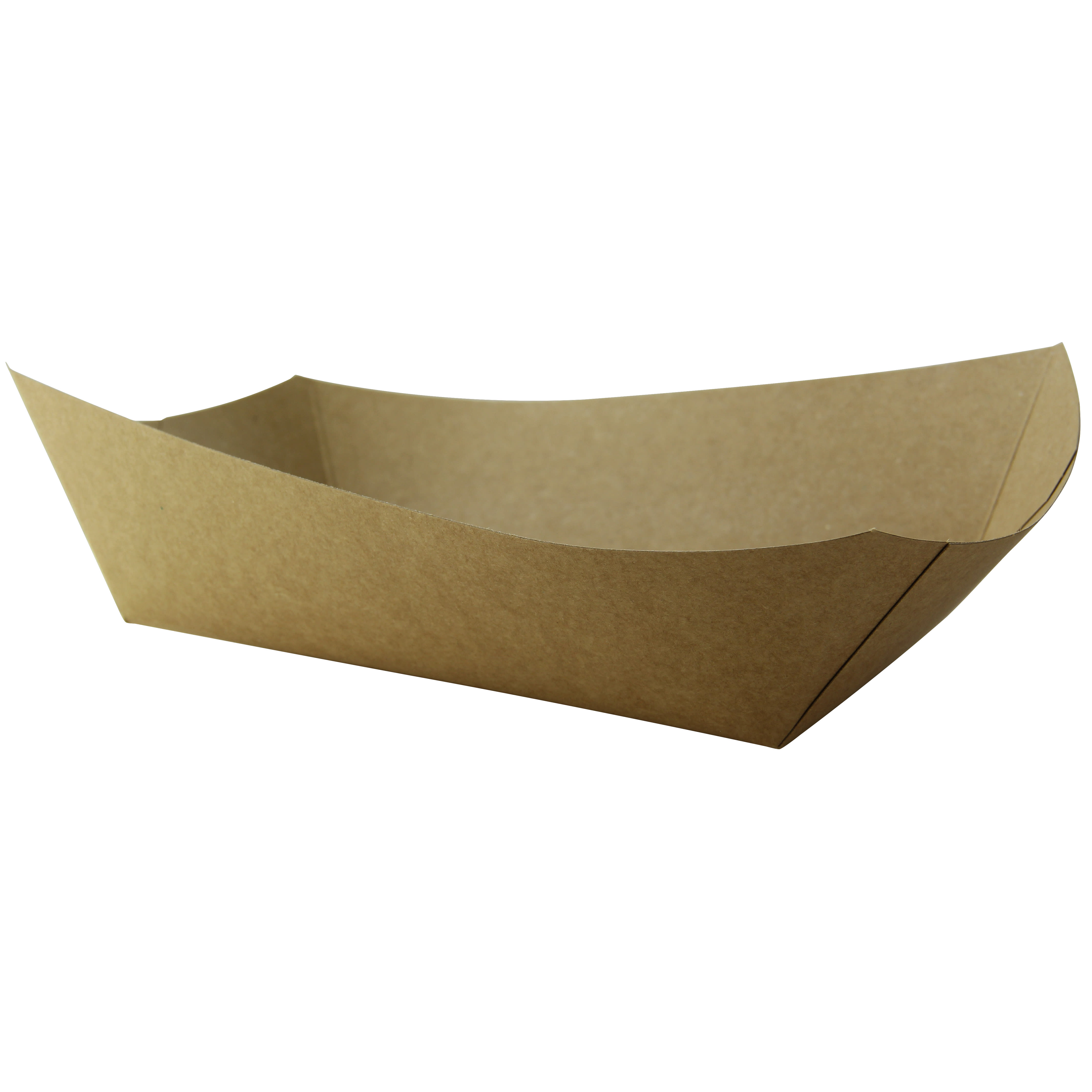 PacknWood 210BQKEAT6 Multi Use Large Kraft Paper Boat
