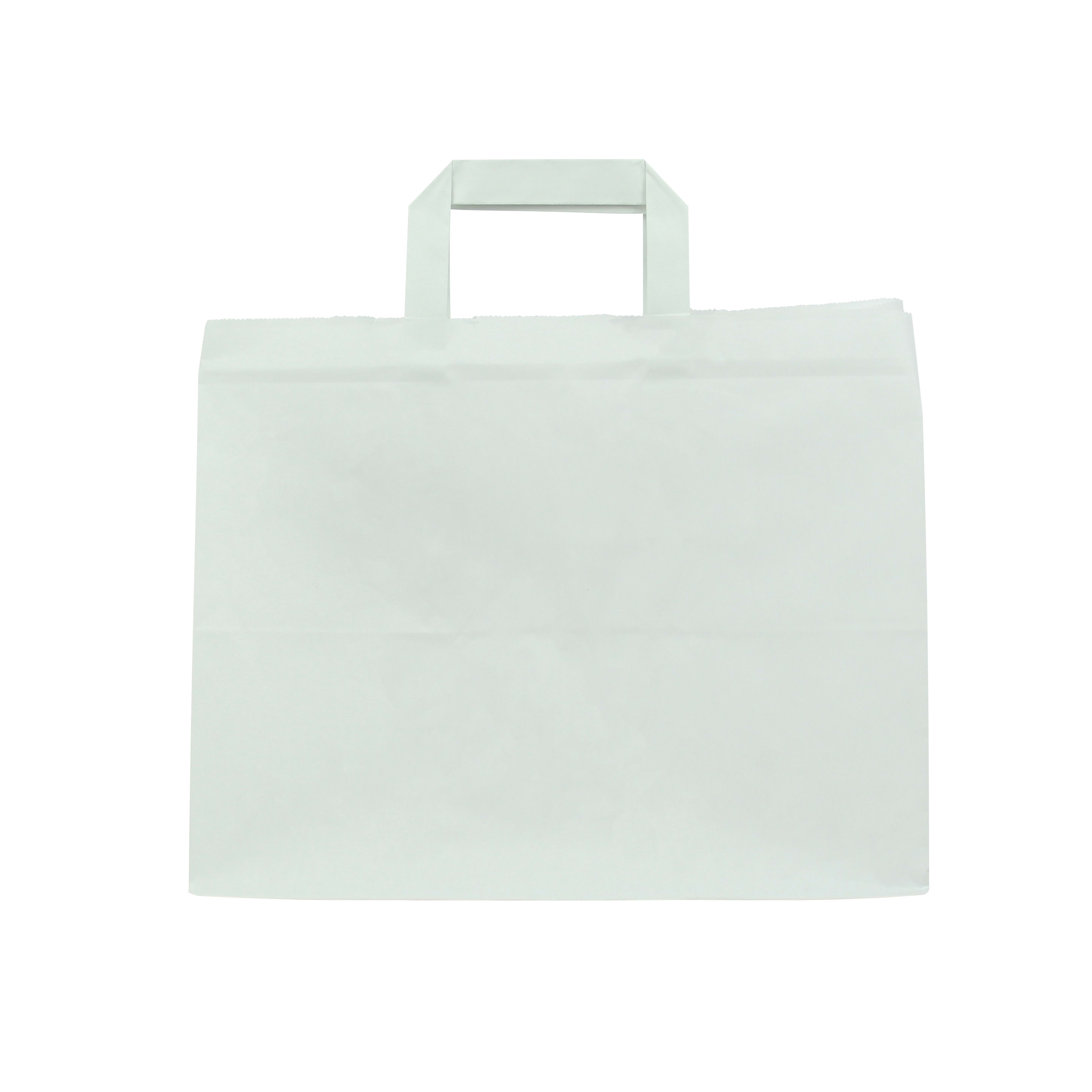 PacknWood 210CABTR White paper carrier bag