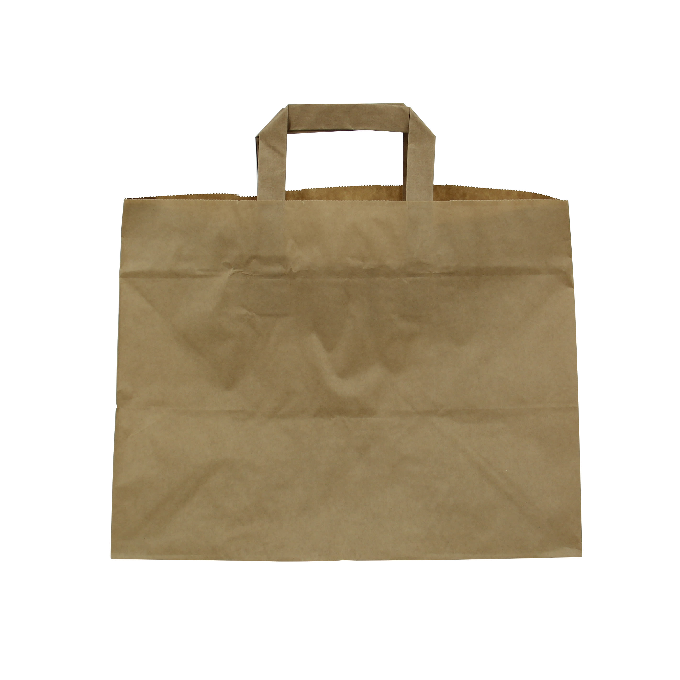PacknWood 210CABTRBR Kraft/brown paper carrier bag