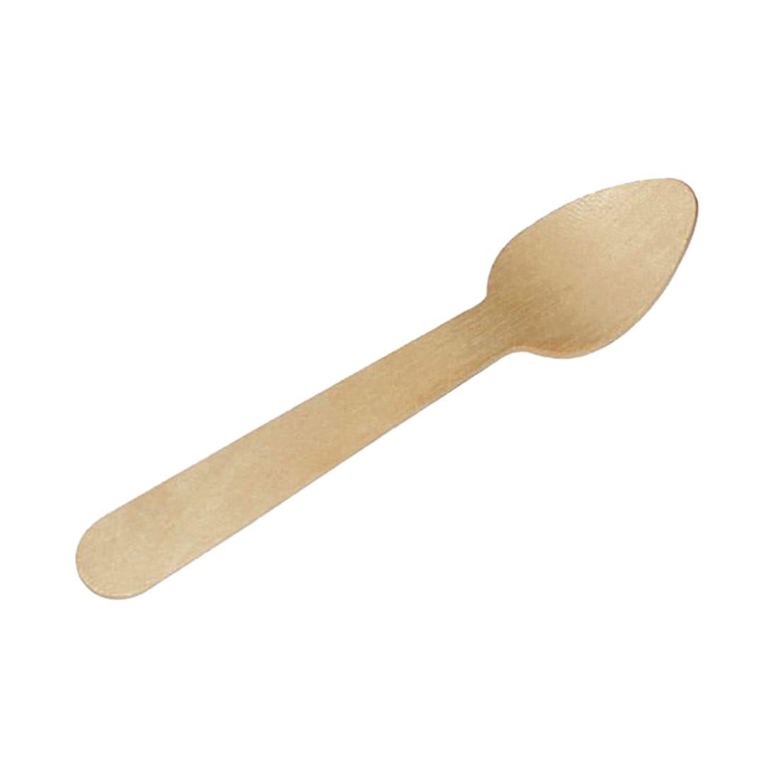 PacknWood 210CVB143 Unwrapped Wooden Spoon