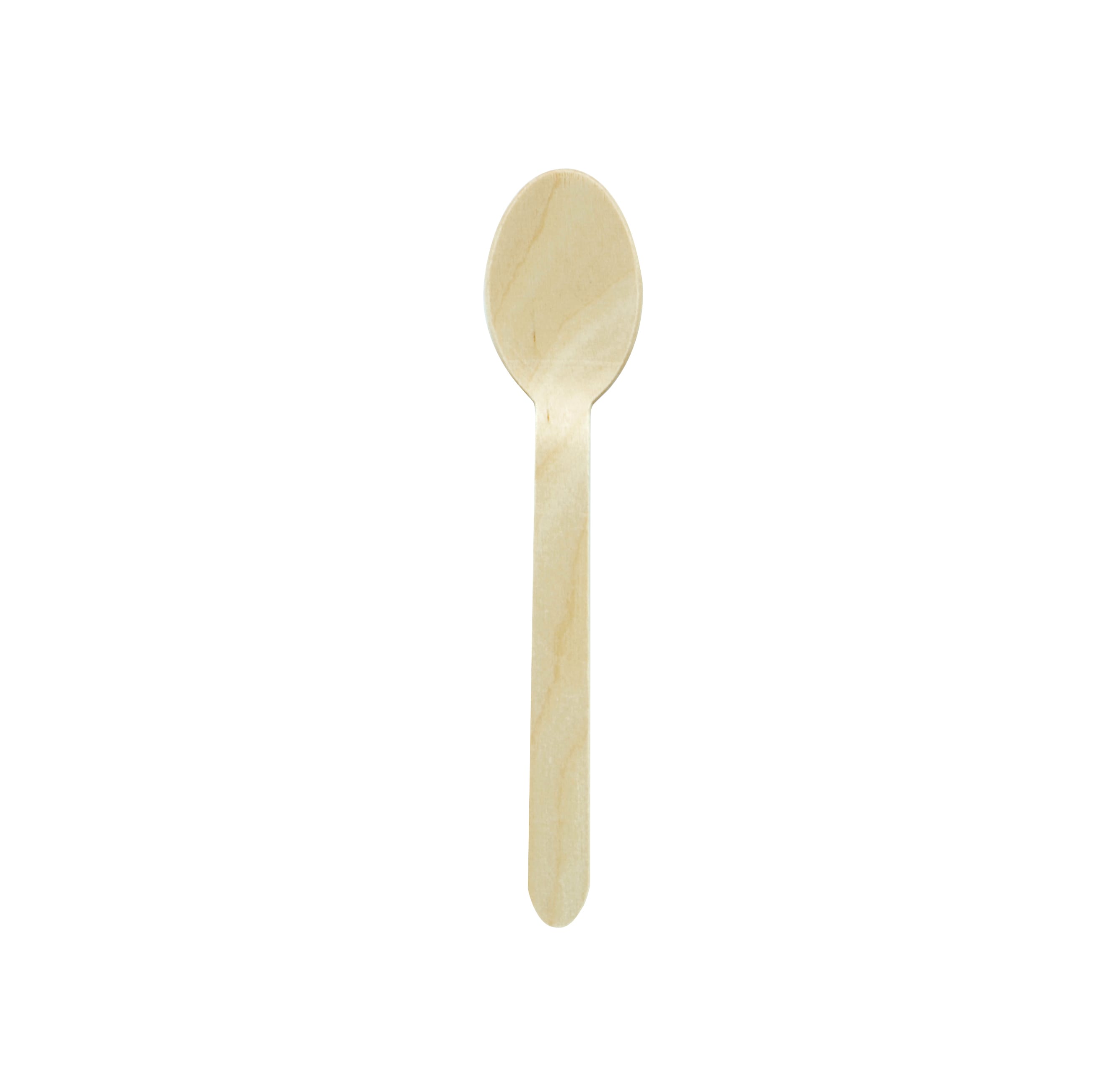 PacknWood 210CVB3 Unwrapped Wooden Spoon