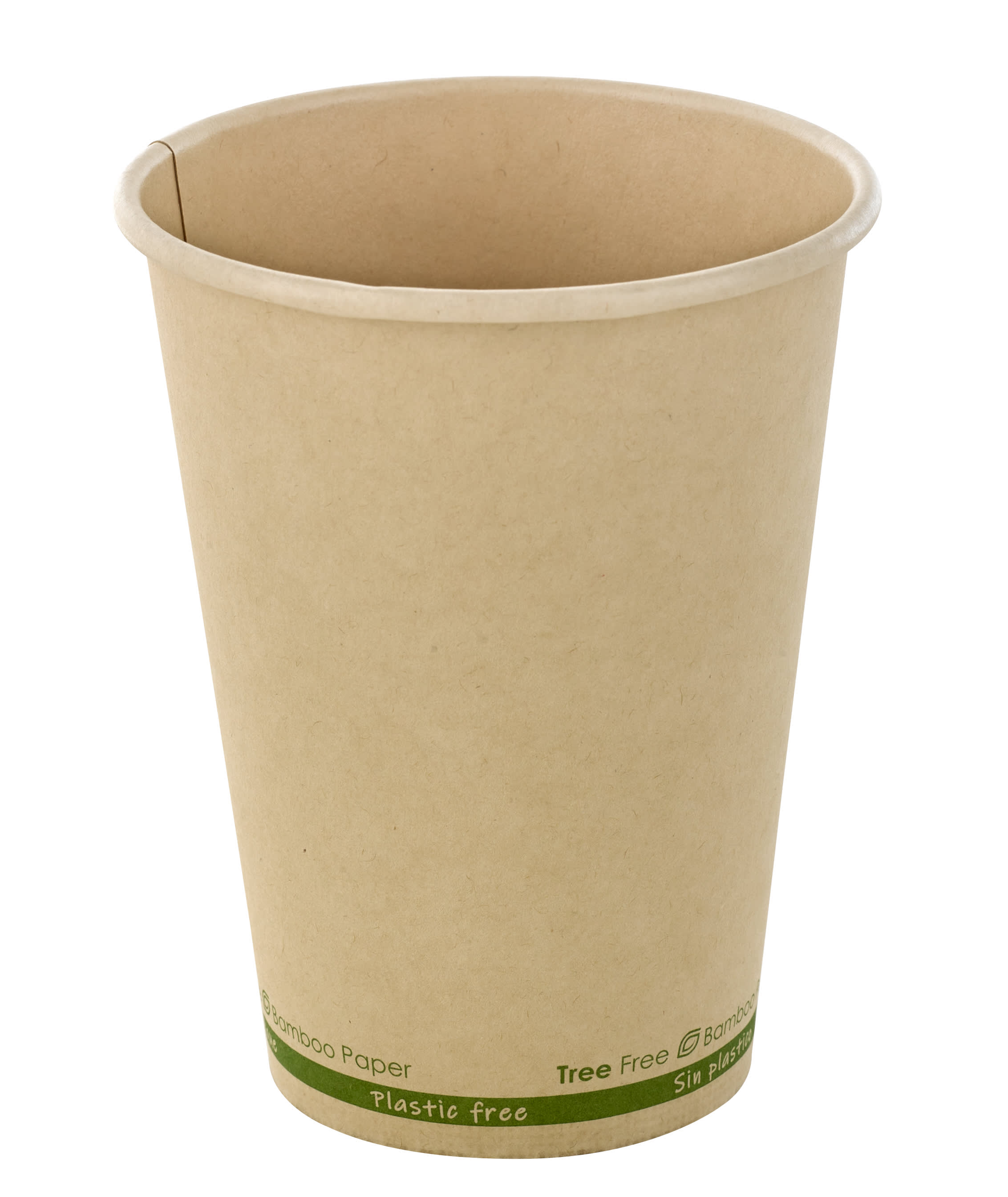 PacknWood 210GCWBTF12 Bamboo Fiber Cup Plastic Free