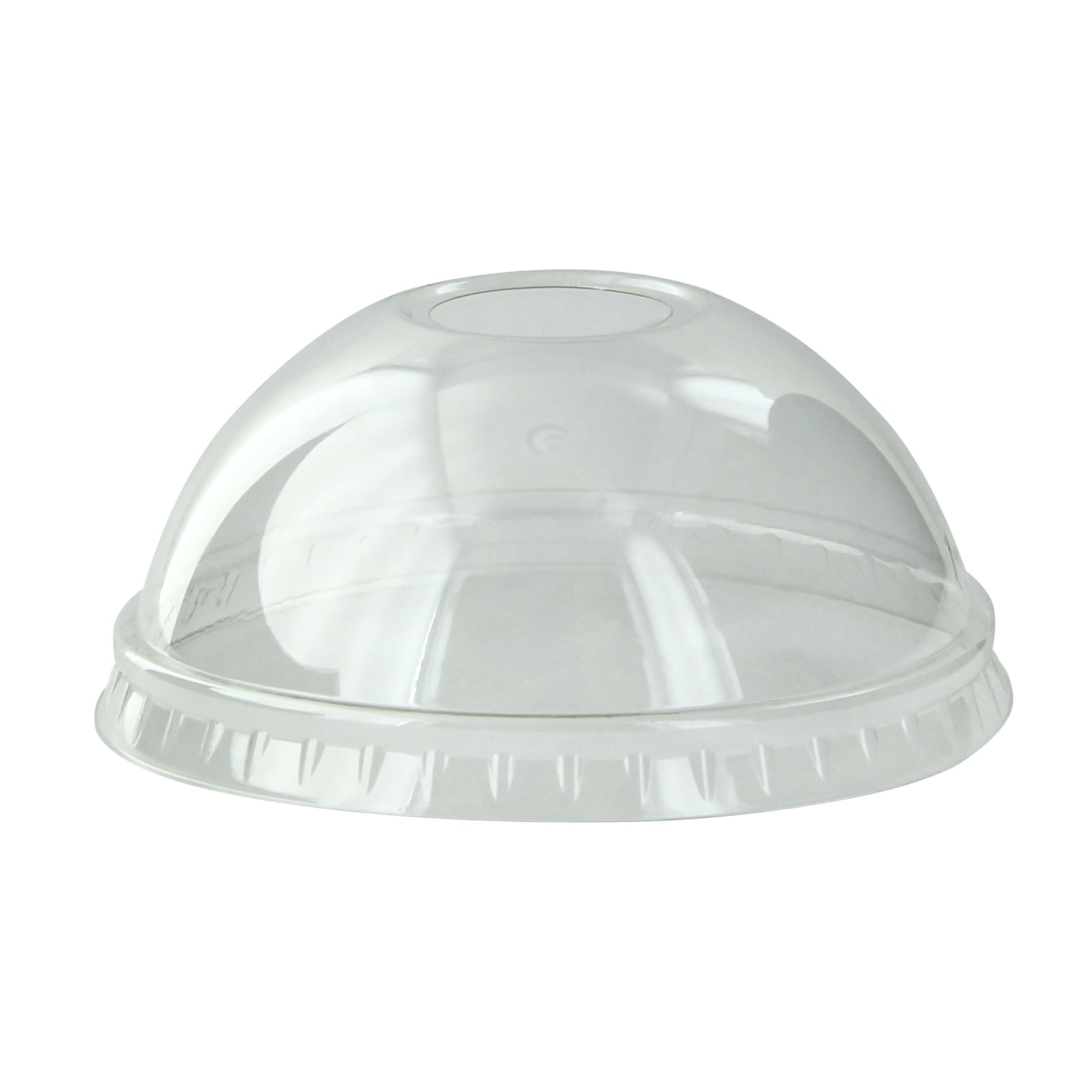 PacknWood 210GKL90DX Clear PET Dome Lid With Hole for 210POC181N & 210POB181 & 210POC320N & 210GPU12
