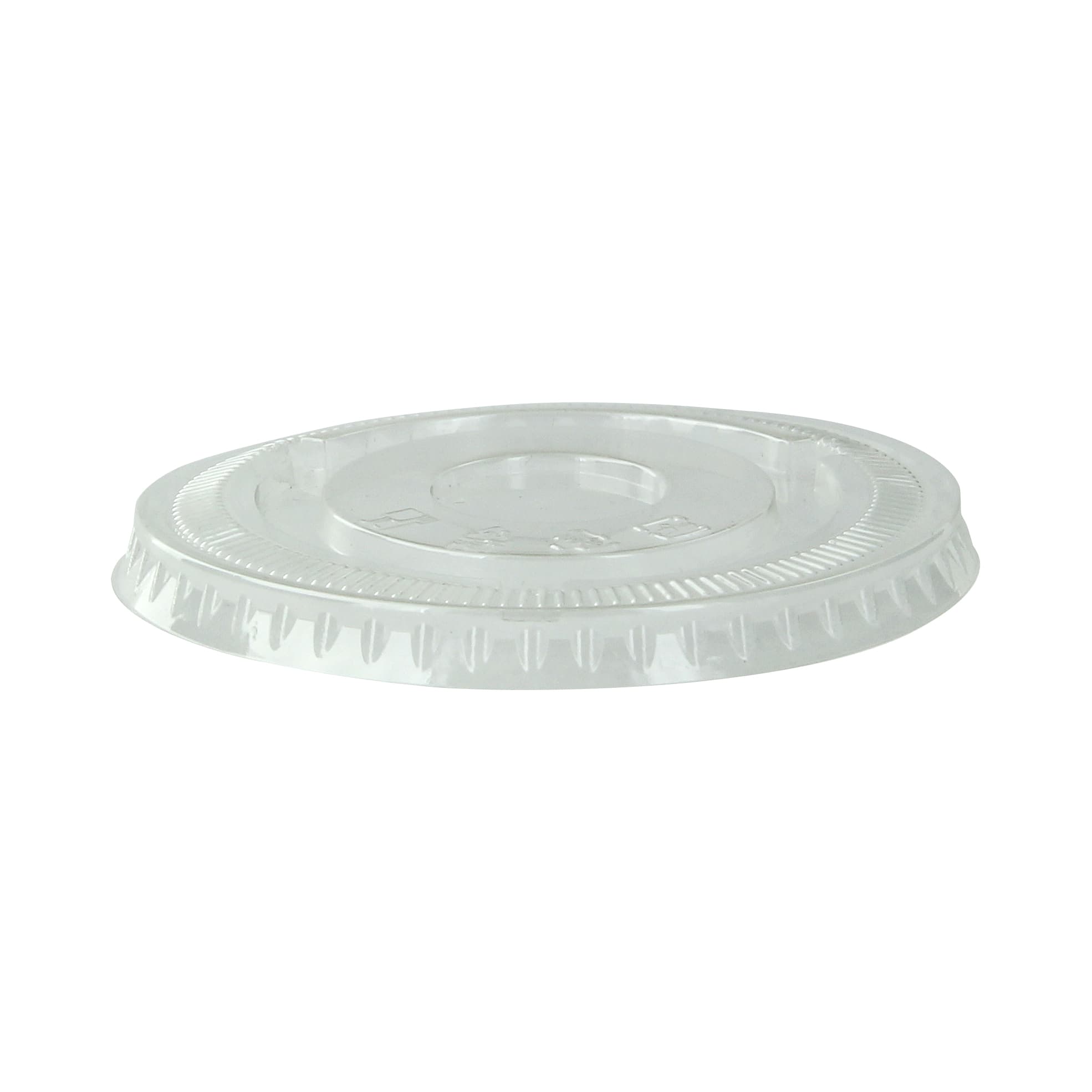 PacknWood 210GKL96L Clear PET Flat Lid for 210POC270N