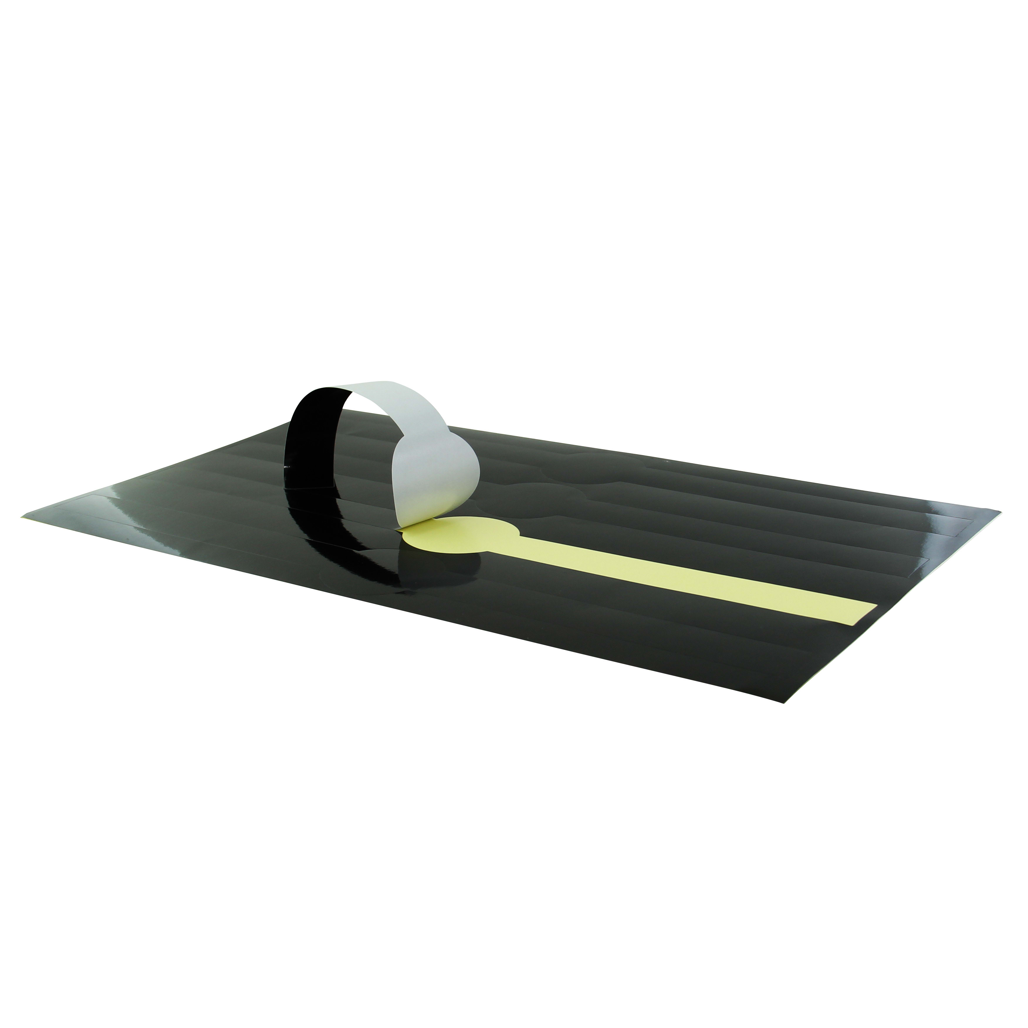 PacknWood 210LAP30N Black Self-Adhering Paper Wrapper