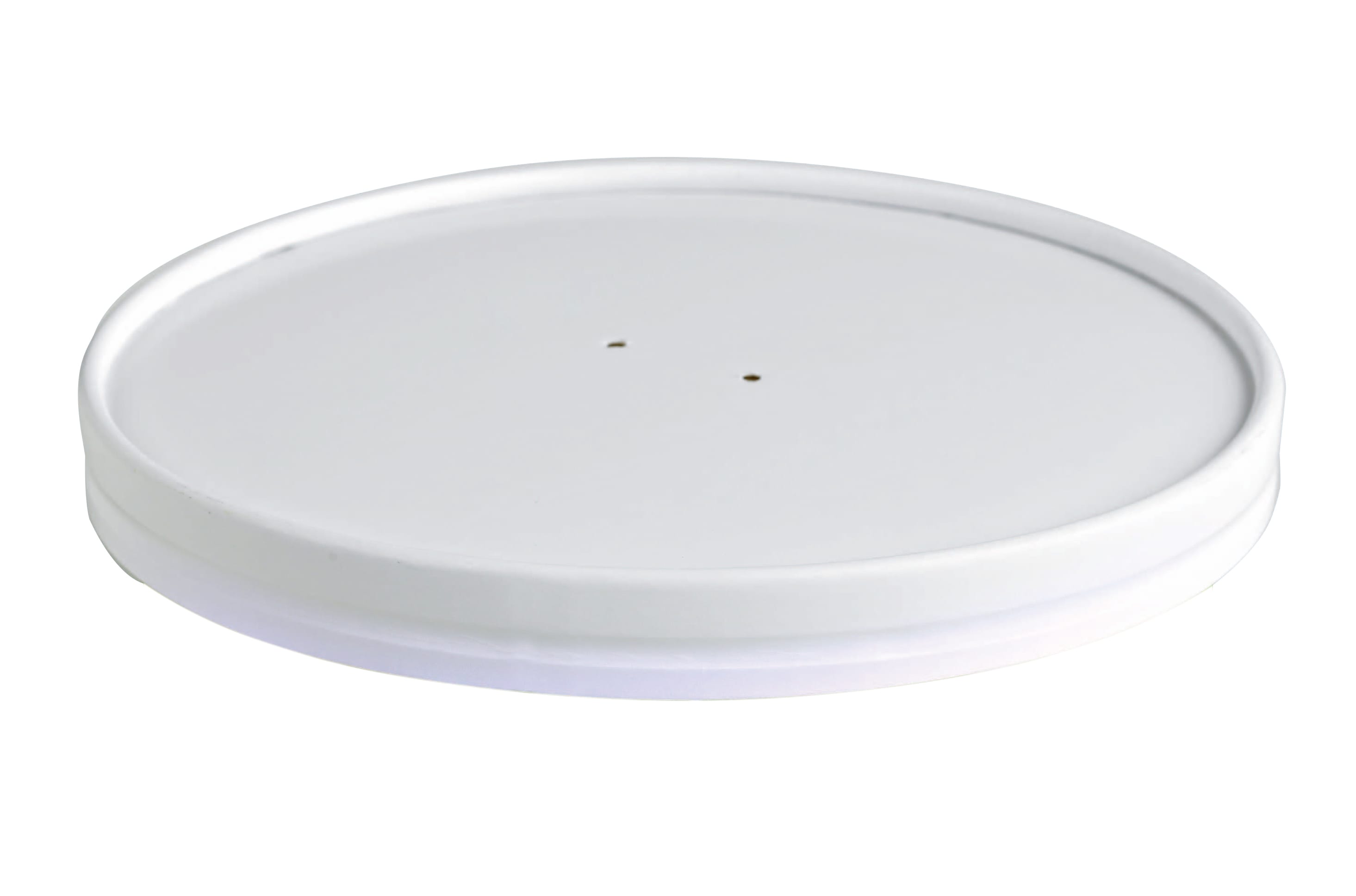 PacknWood 210LPAW62 Compostable White Paper Lid for 210POC60N & 210POB61 & 210GPU7(BR)