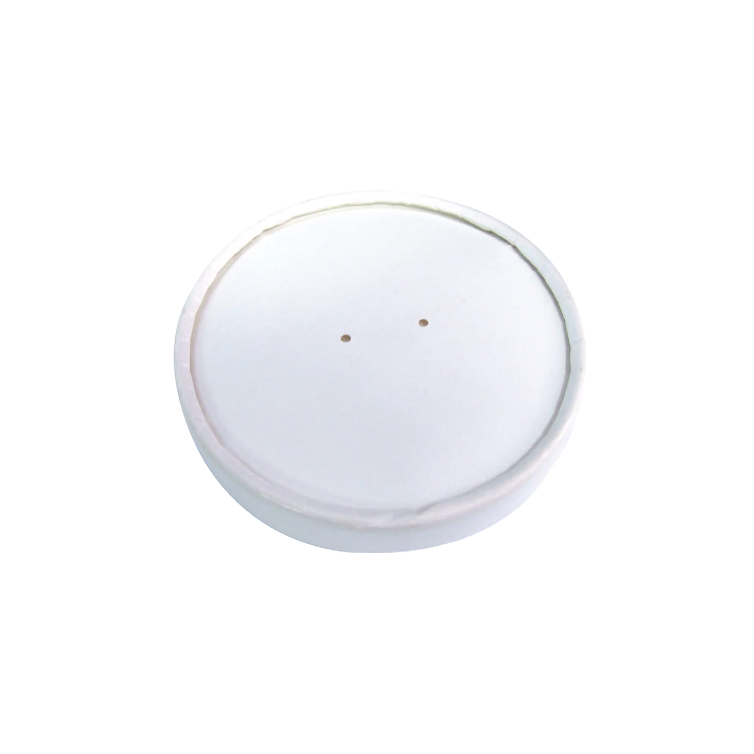 PacknWood 210LSOUP90W Vented White Paper Lid for 210SOUP8 & 210SOUPK8K & 210SOUP12 & 210SOUPK13K