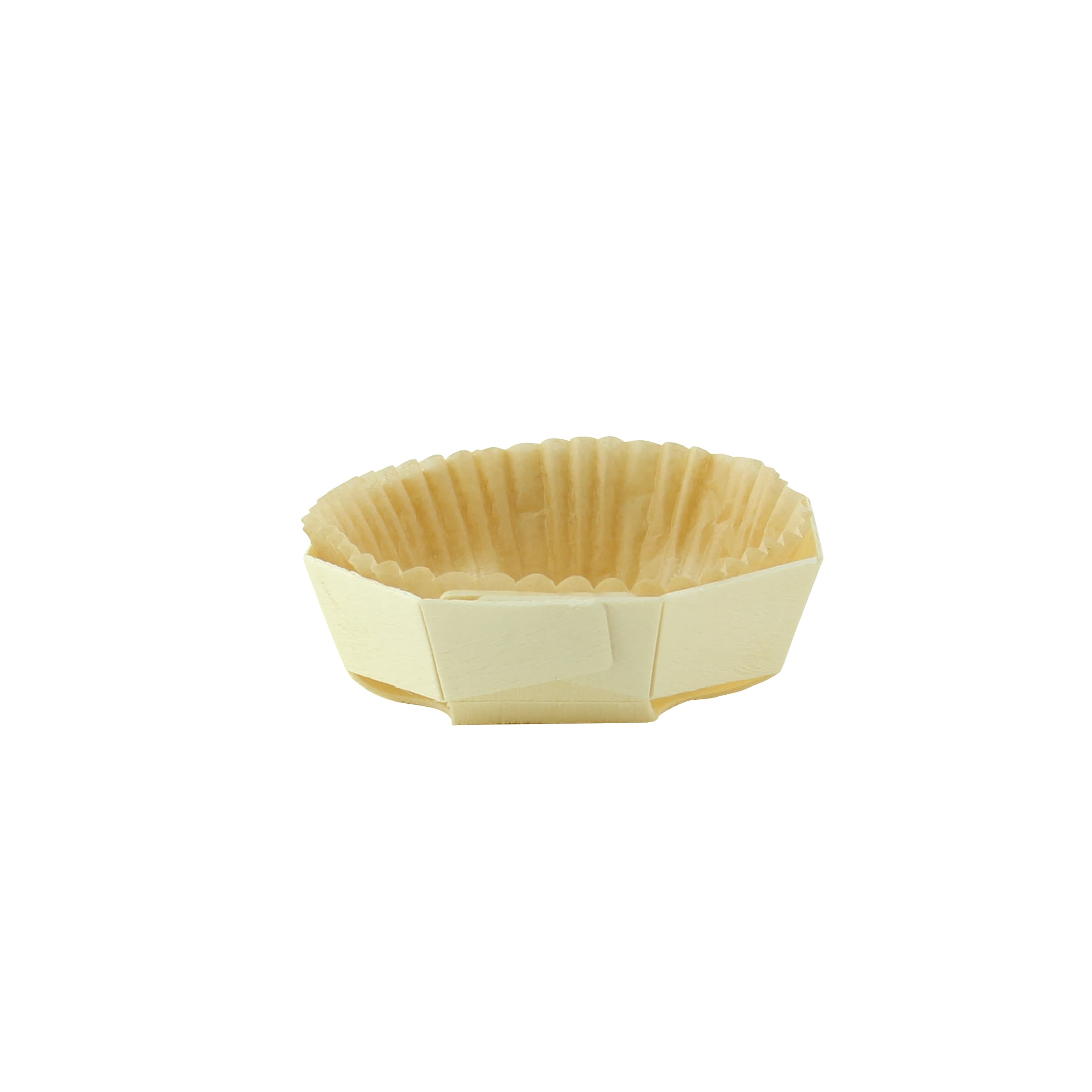 PacknWood 210NBAKERD10 Round baking mold with liner