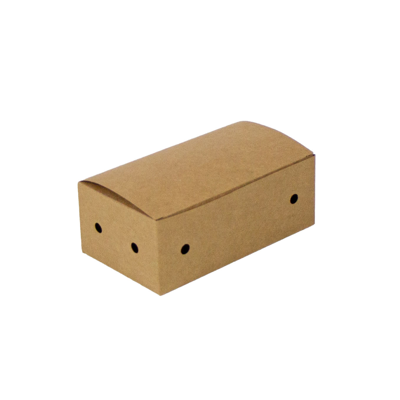 PacknWood 210NUG9M Medium Kraft Snack Box