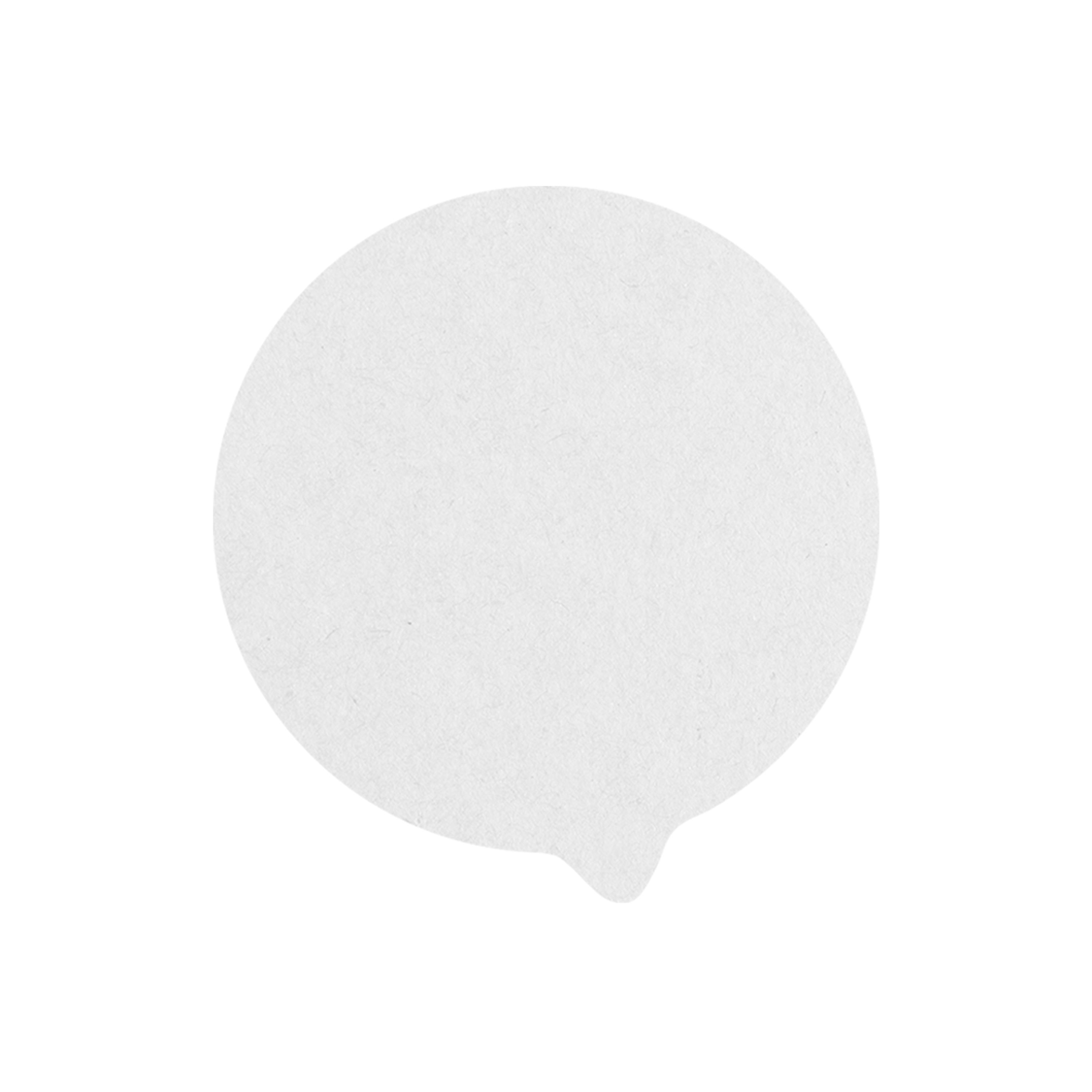 PacknWood 210OPCO155W Die Cut White Lid