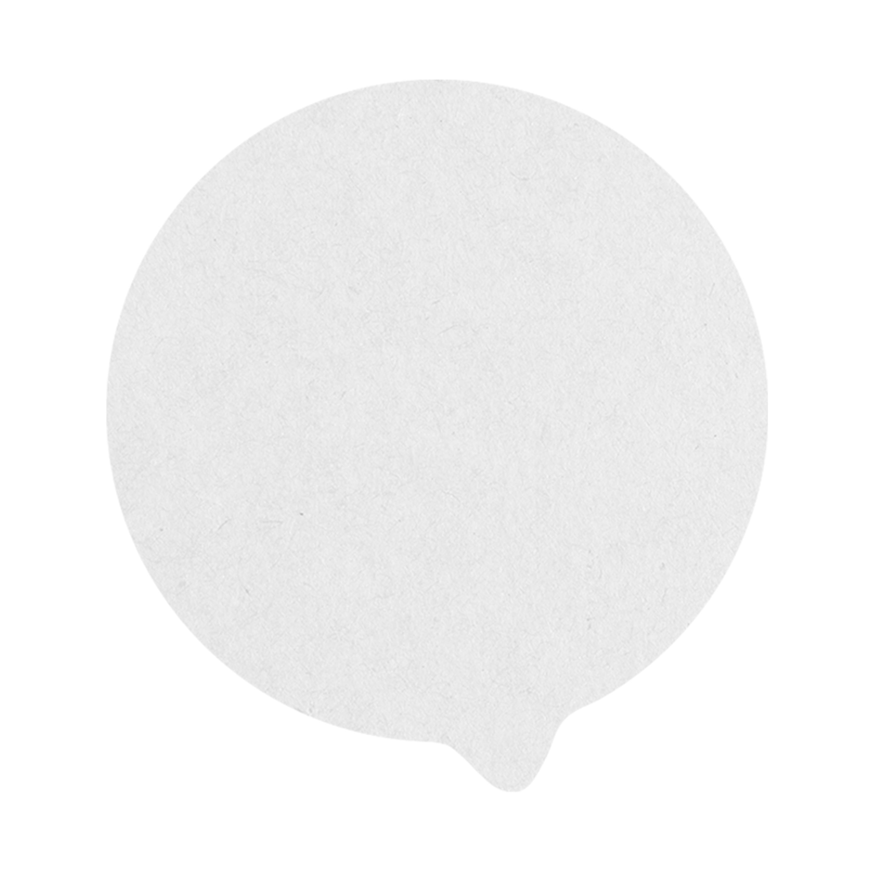 PacknWood 210OPCO200W Die Cut White Lid