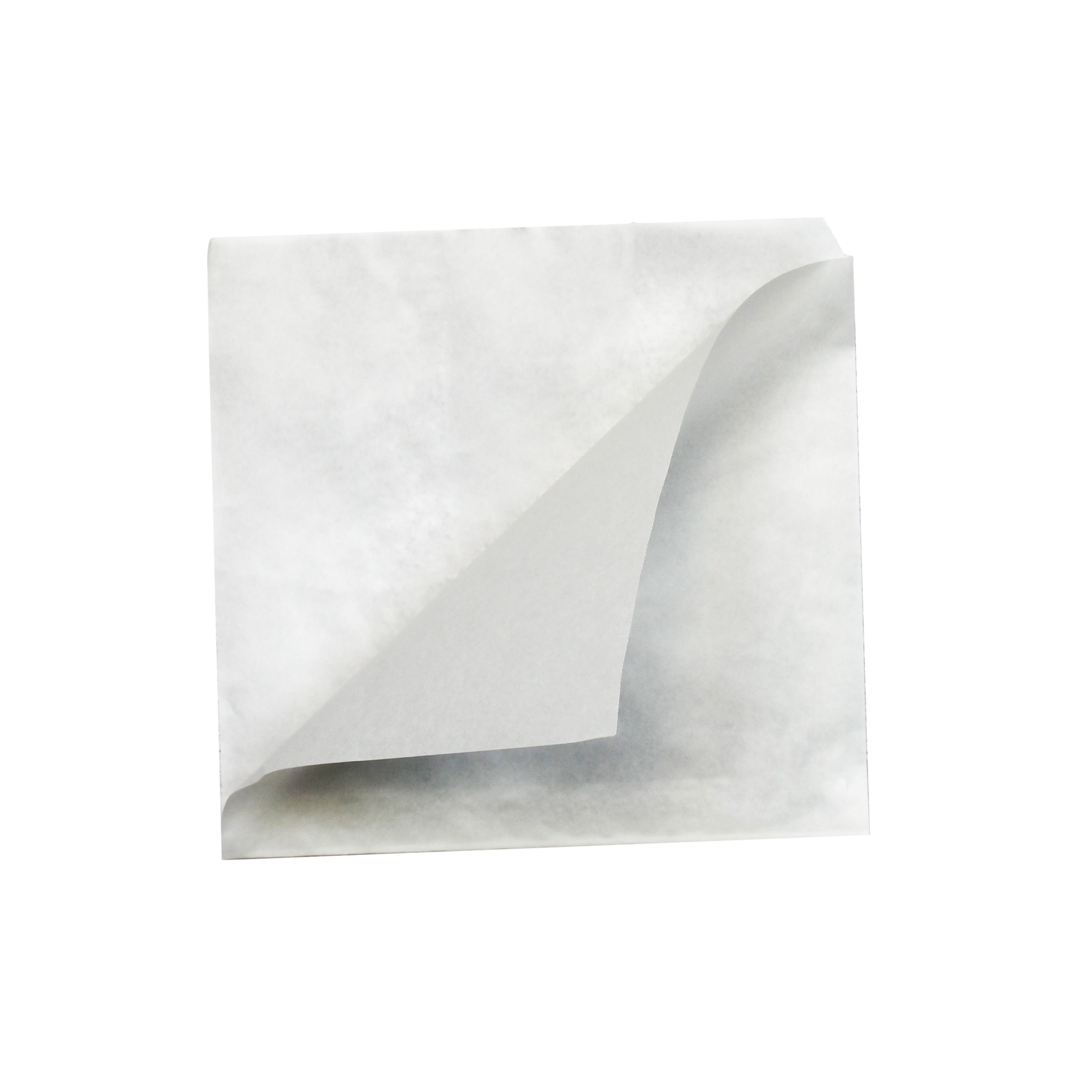 PacknWood 210PAPOW34G White Kraft Bag Opens 2 Sides Greaseproof