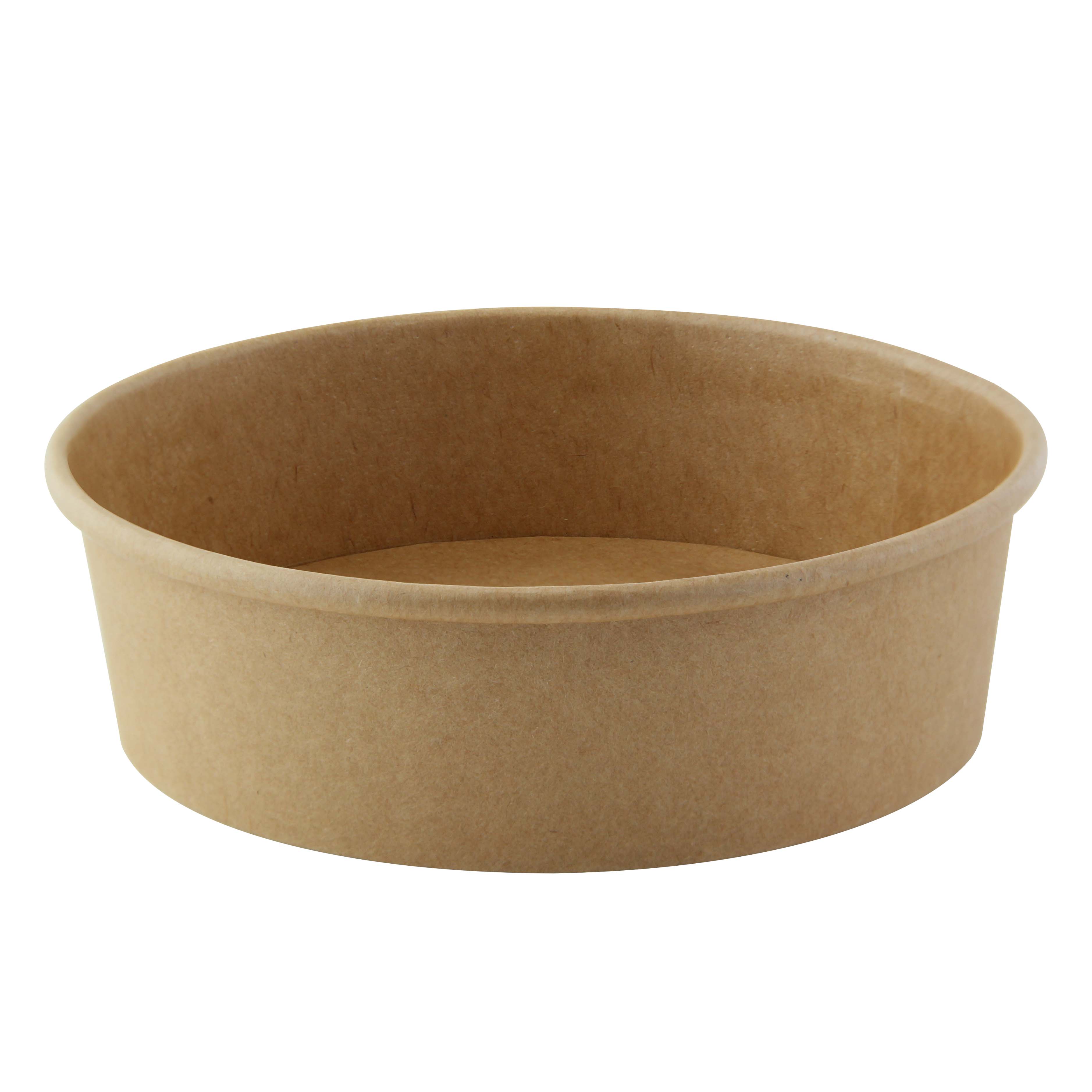 PacknWood 210PC481K Round kraft To go container