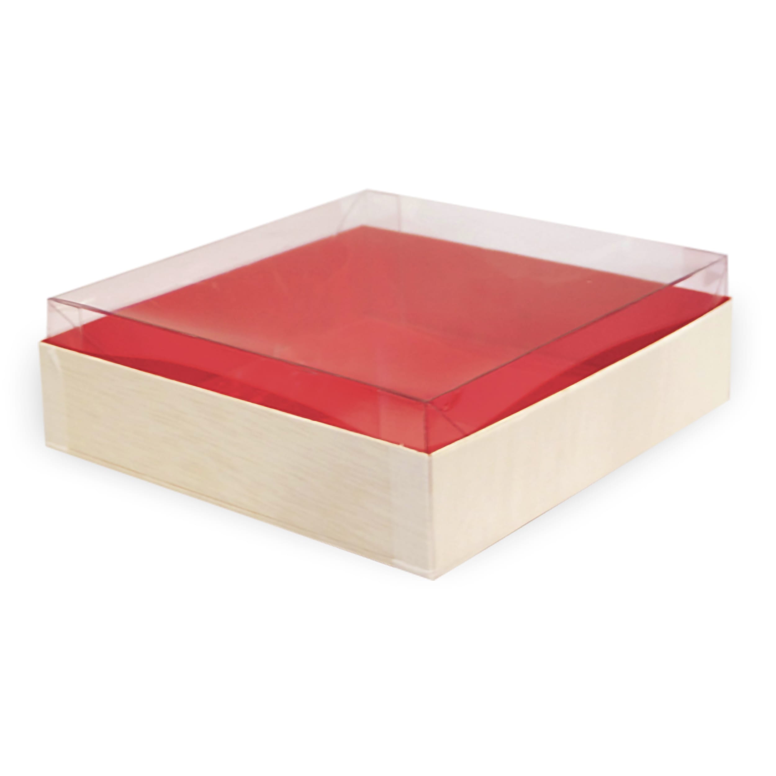 PacknWood 210SAMLID160 Clear PET Lid for 210SAMRED160