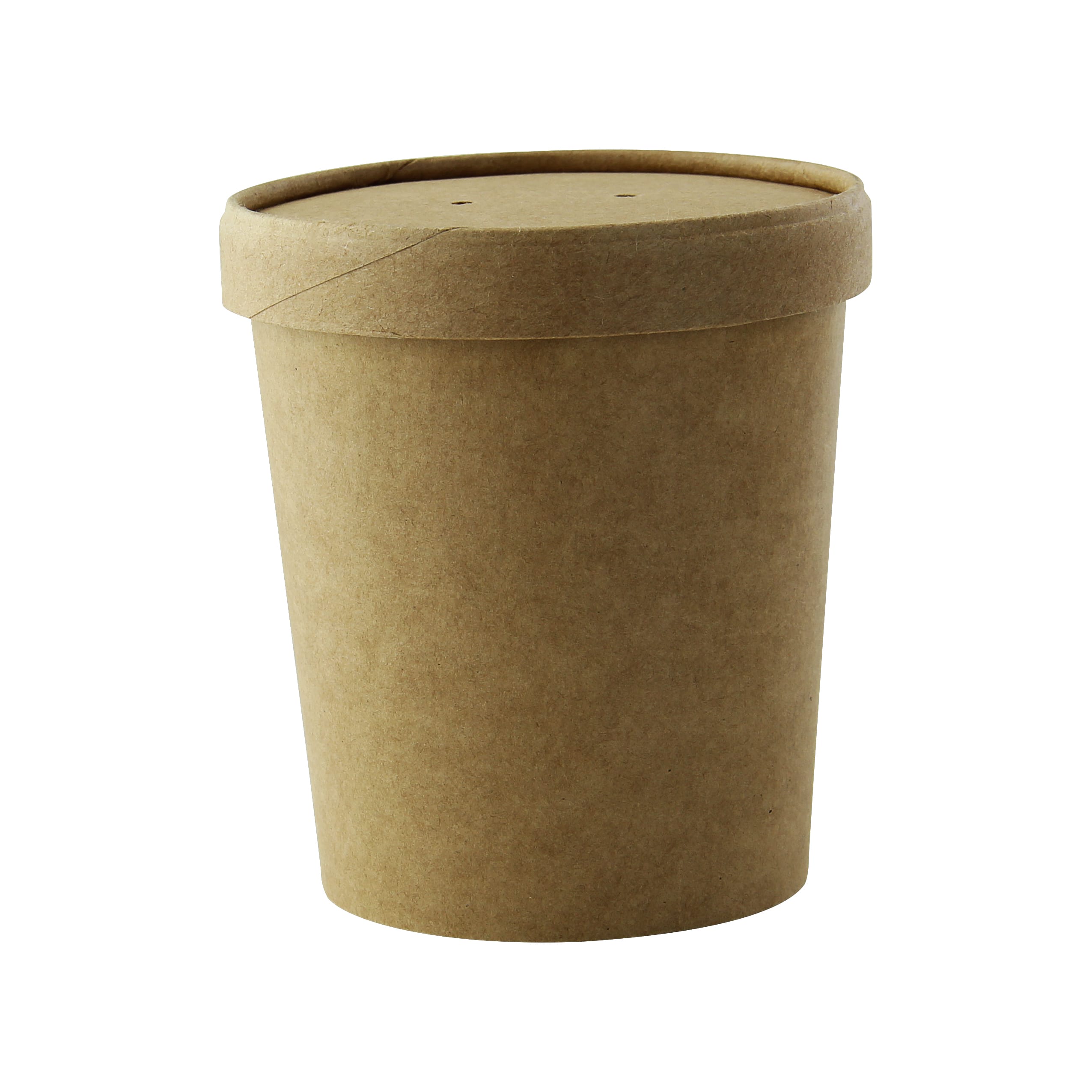 PacknWood 210SOUPCOK16 Brown Kraft Soup Cup with Kraft Lid Included