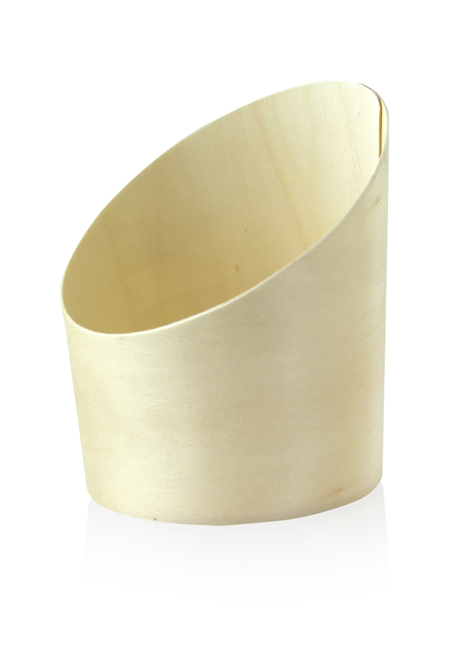 PacknWood 210WFRY2 Slanted Wood Cup