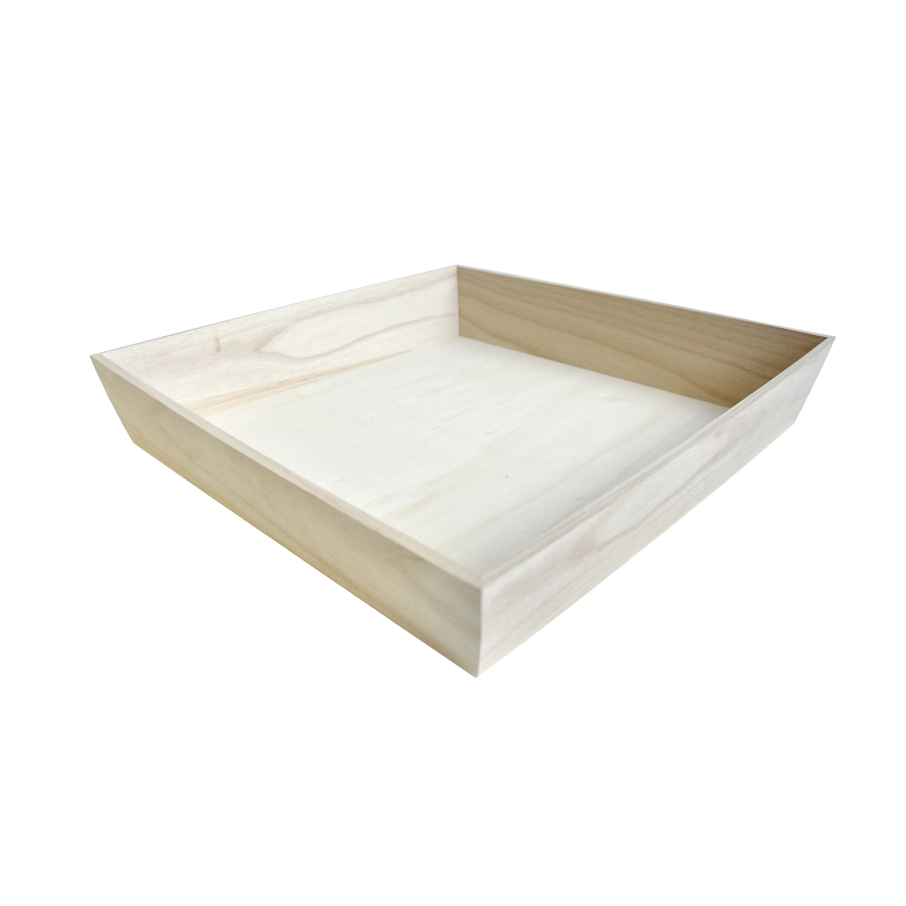 PacknWood 210WOODTRAY32H NOAH32H Heavy Duty Wooden Tray