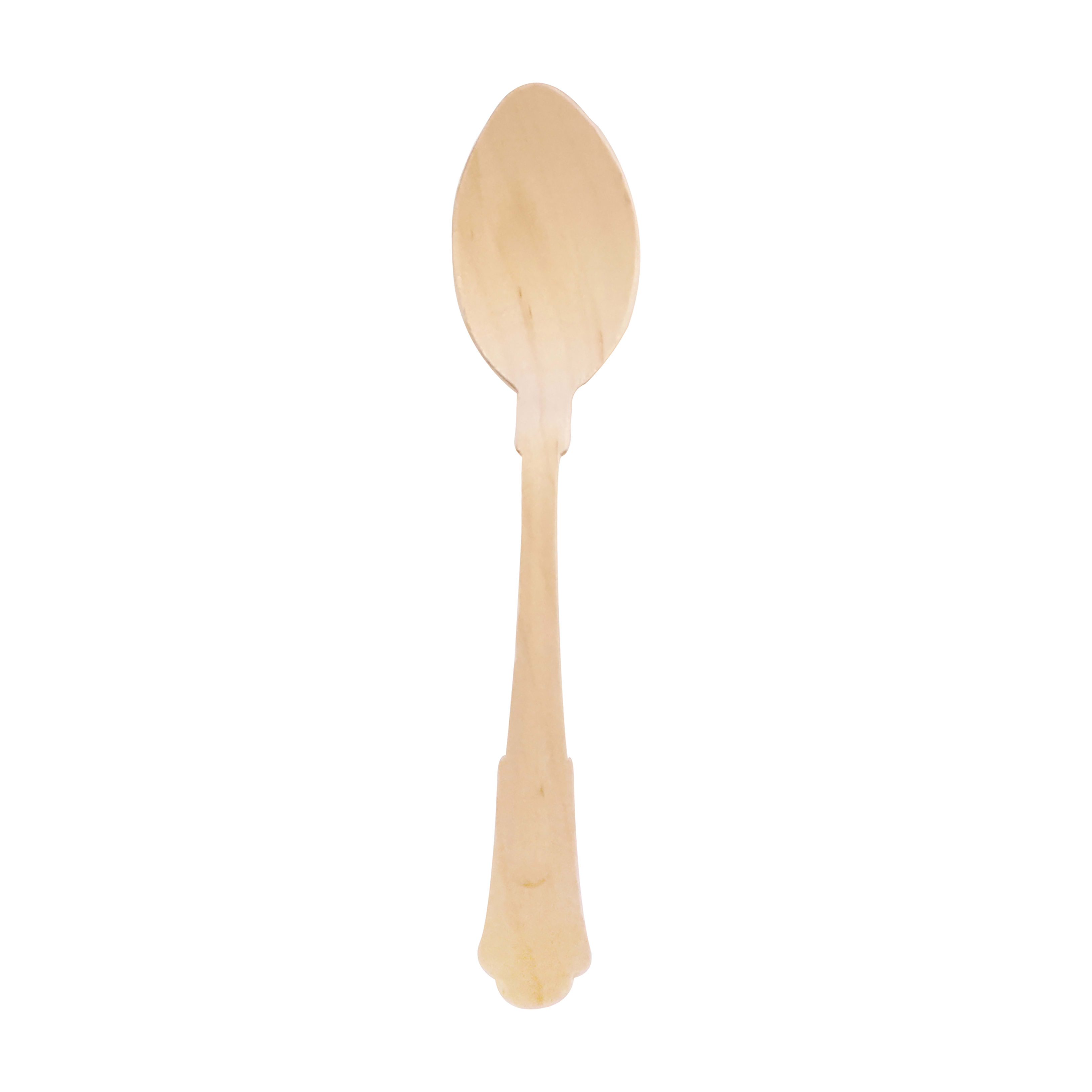 PacknWood 210WREN3 Unwrapped Elegant Wooden Spoon