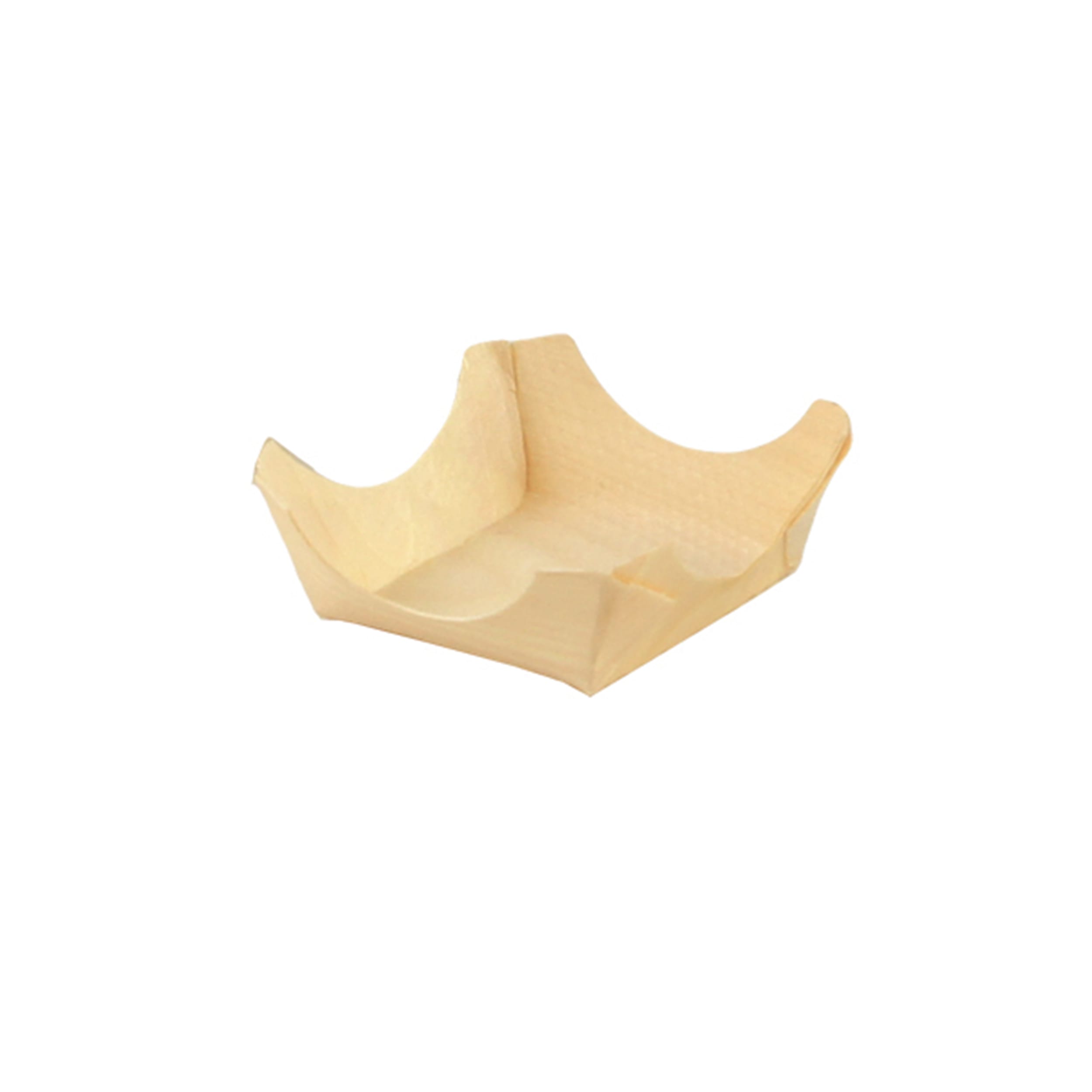 PacknWood 8NPBBUP2 WOODSY Wooden Square Plate