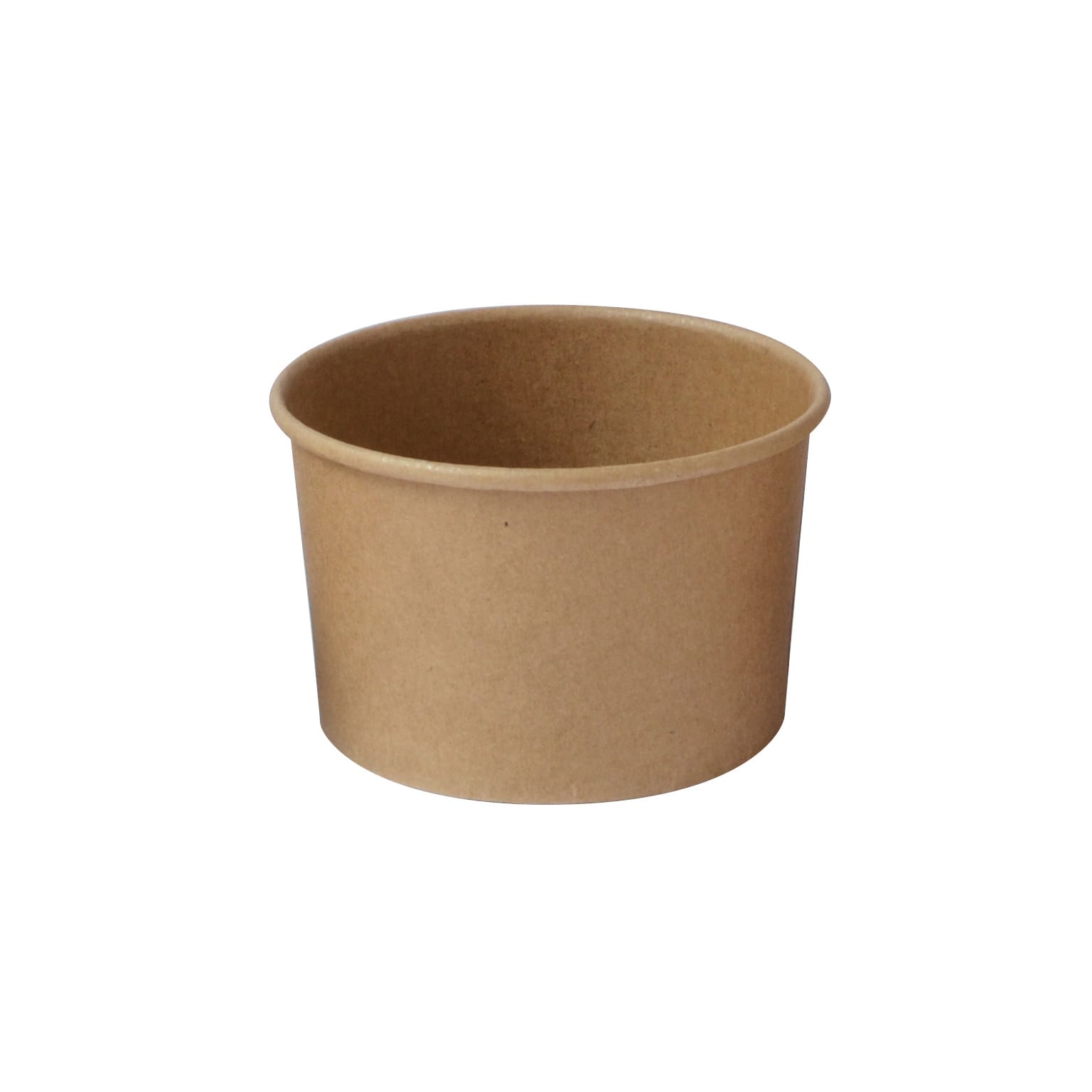 PacknWood 8NPPOB180 Kraft paper cup for hot and cold food