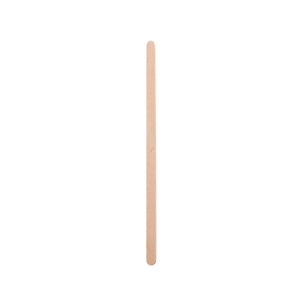 PacknWood 8NPSPATB11 Wooden coffee stirrer with rounded end