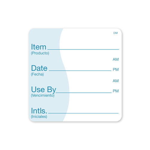 Daymark IT112438C Food Rotation Labels 2" x 2"