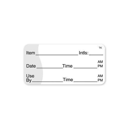 Daymark IT114236 Food Rotation Labels 1" x 2"