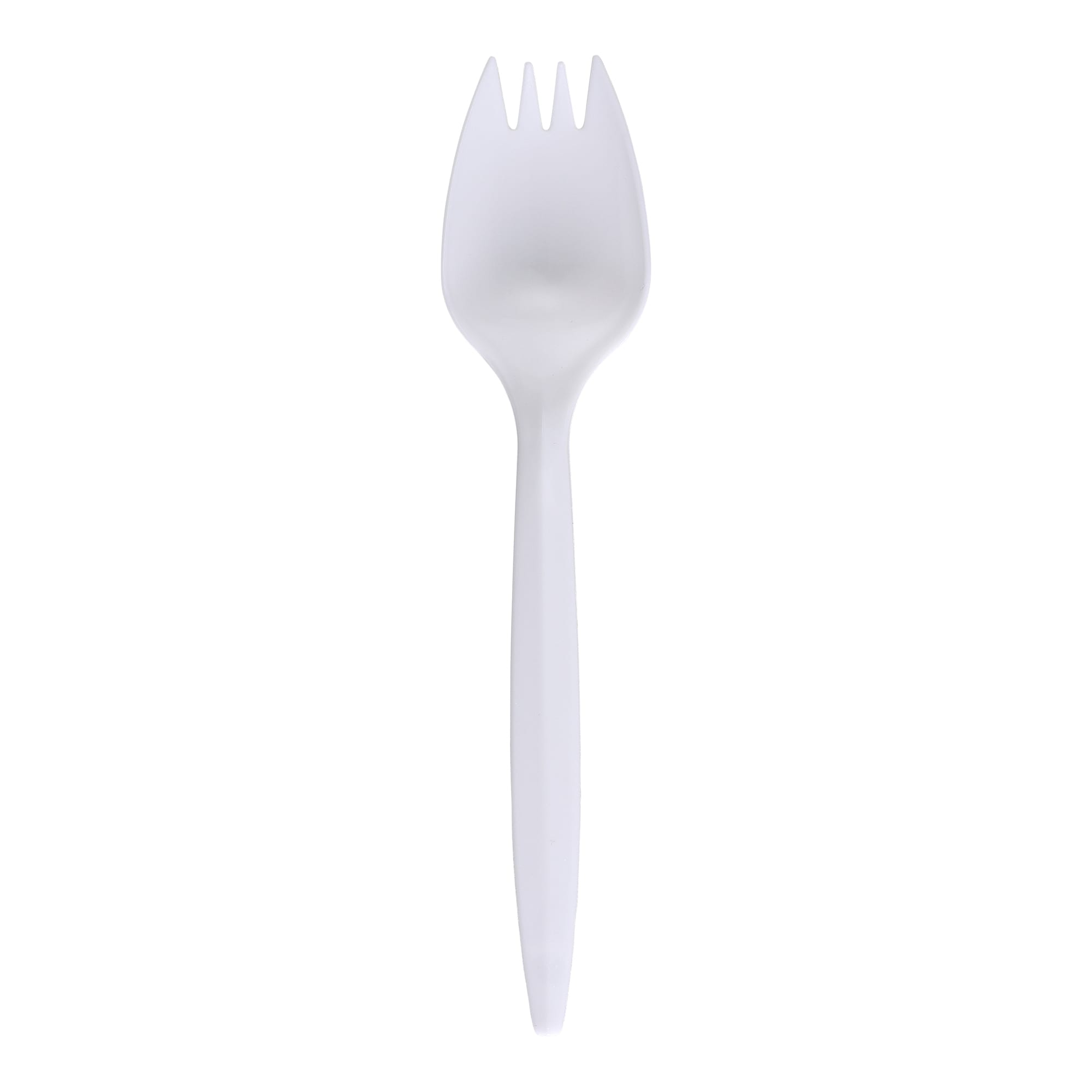 Empress E175020 Medium Weight Spork Polypropylene White Dense Pack