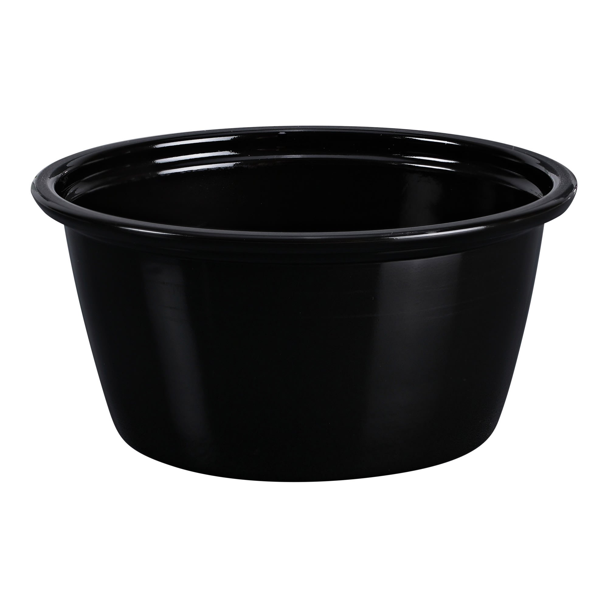 Empress EPC200B Plastic Portion Cup 2 oz, Black
